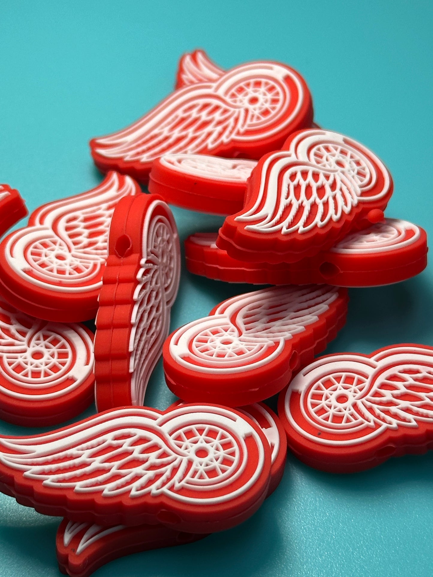 Detroit Red Wings focal bead / NHL