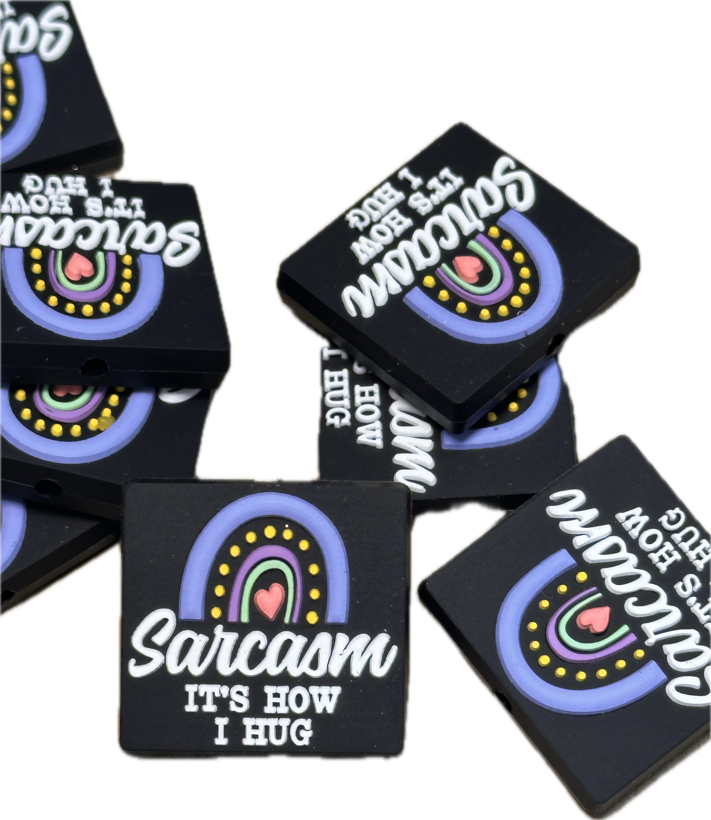 Sarcasm focal bead/ silicone bead for pen beading/