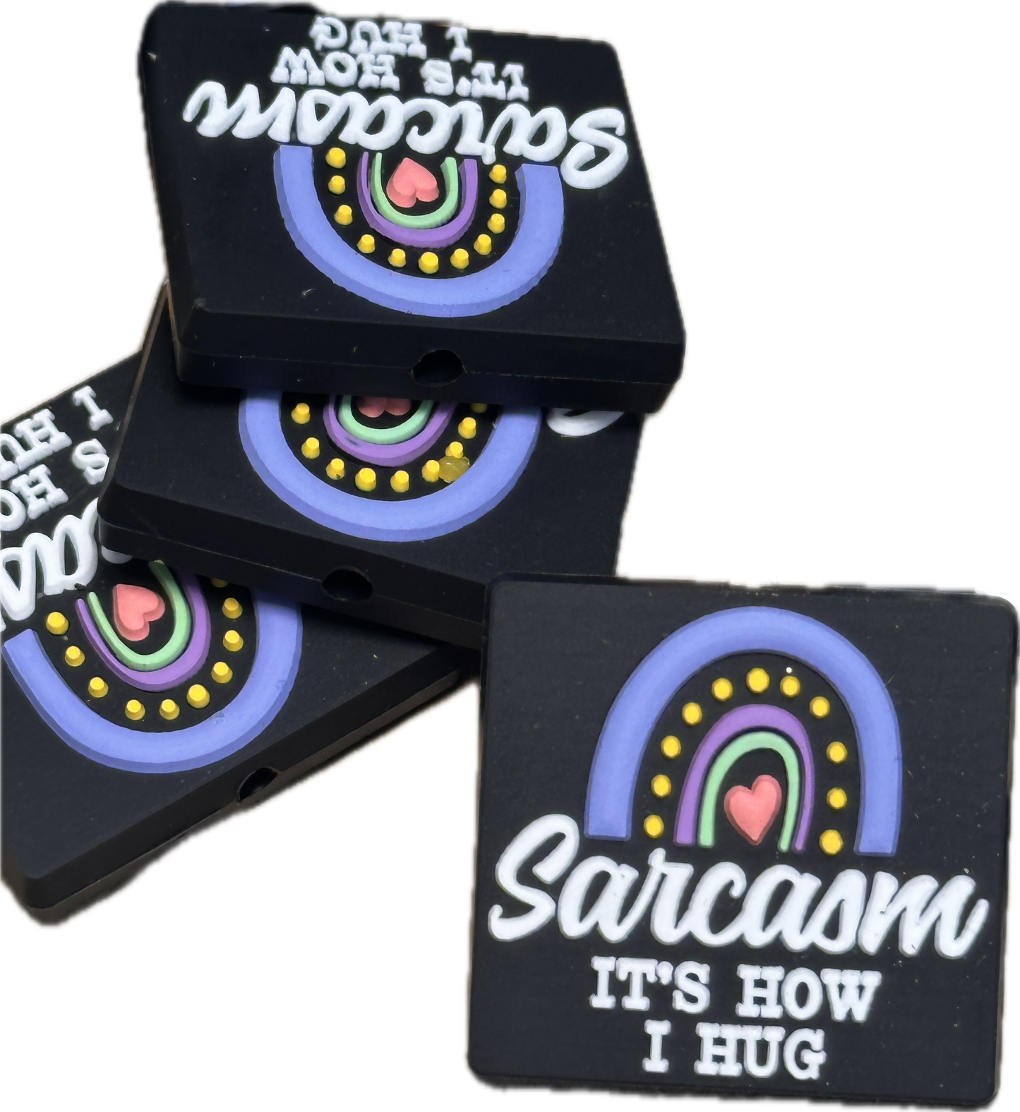Sarcasm focal bead/ silicone bead for pen beading/