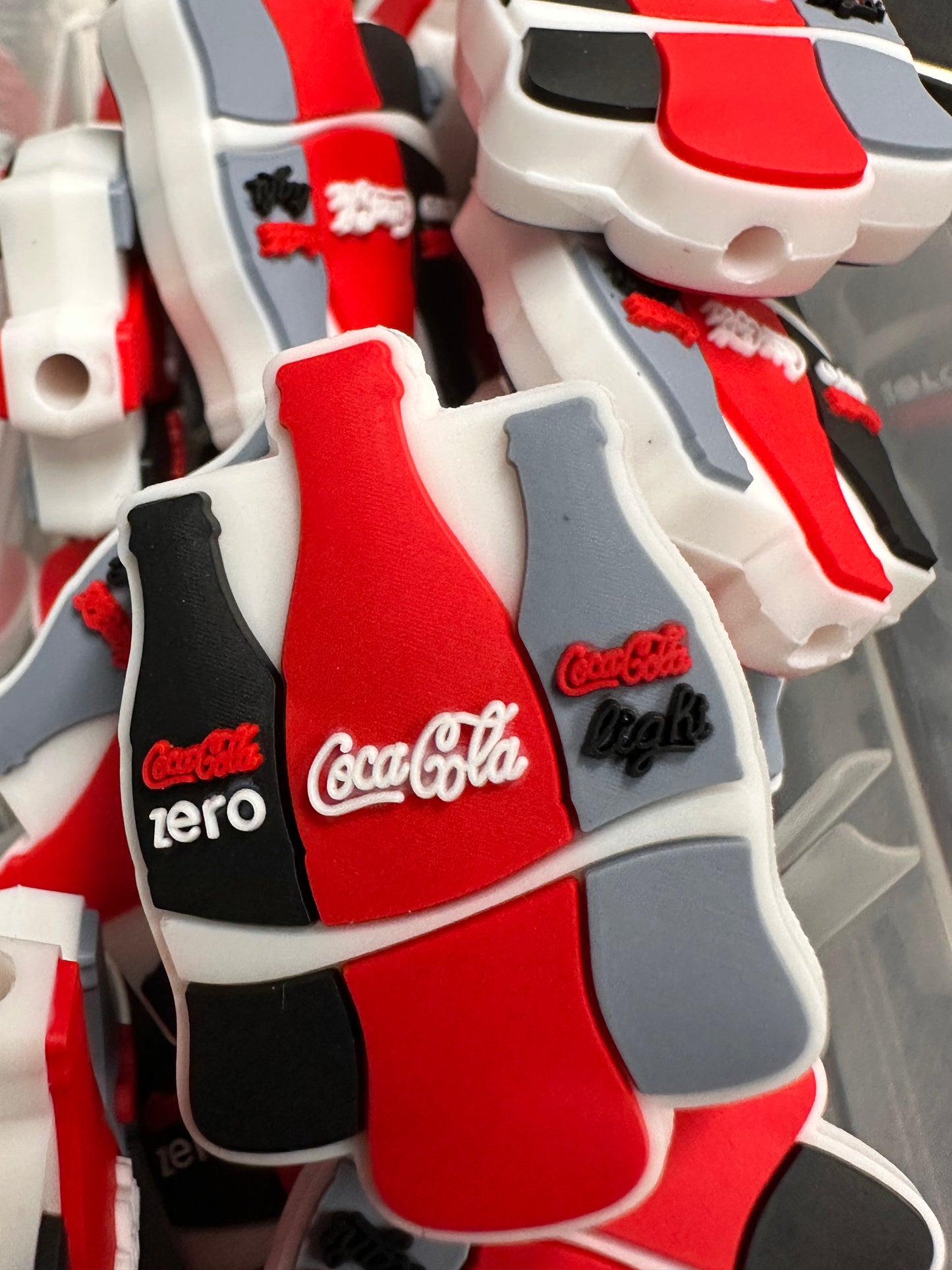 Soda/Focal Bead/ beadable pen/ Silicone bead/ keychain bead/ drink/ refreshing