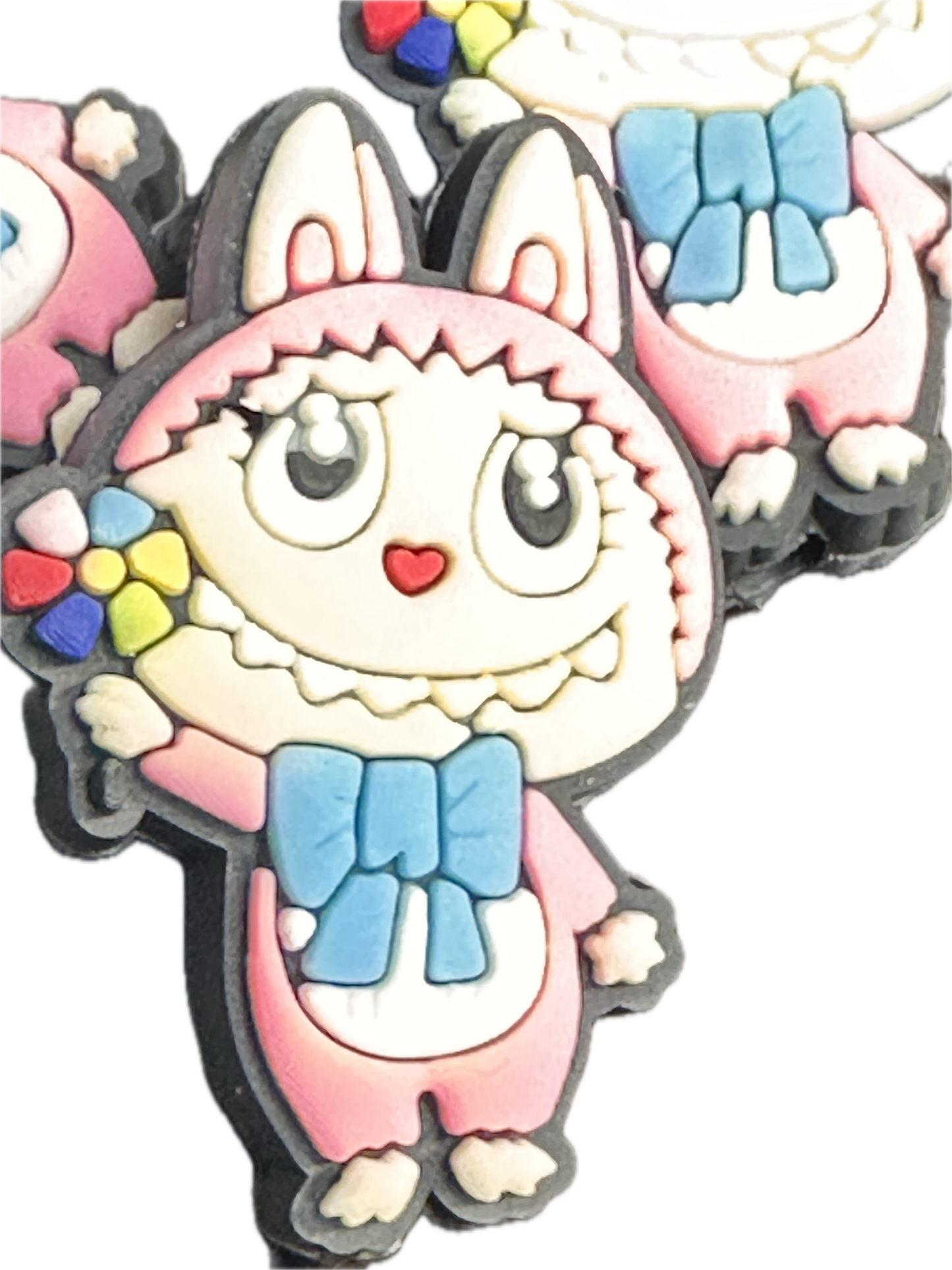 LaBubu focal bead/ silicone bead for pen beading/bunny