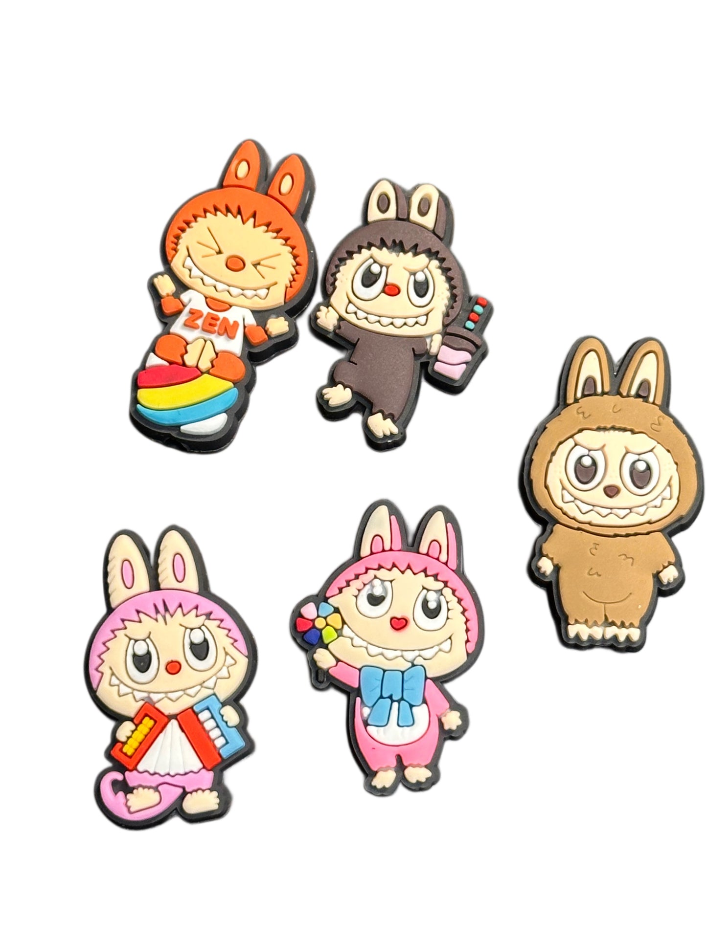 LaBubu focal bead/ silicone bead for pen beading/bunny