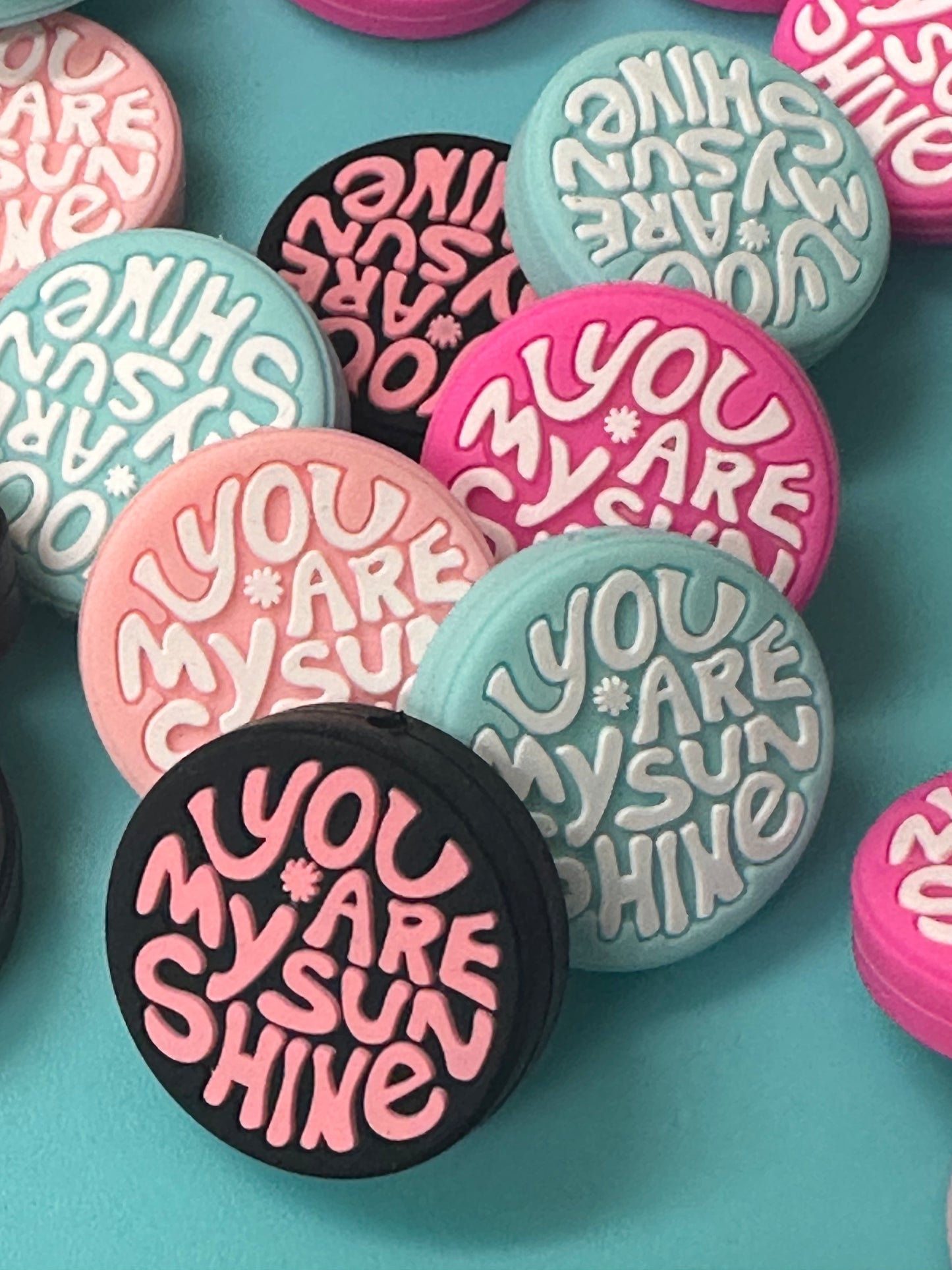 You are my sunshine focal bead /