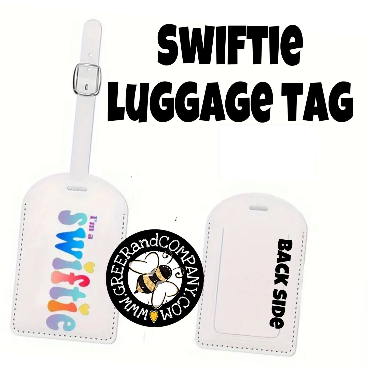 SWIFTIE luggage tag/ bag tag/ travel/ Taylor Swift