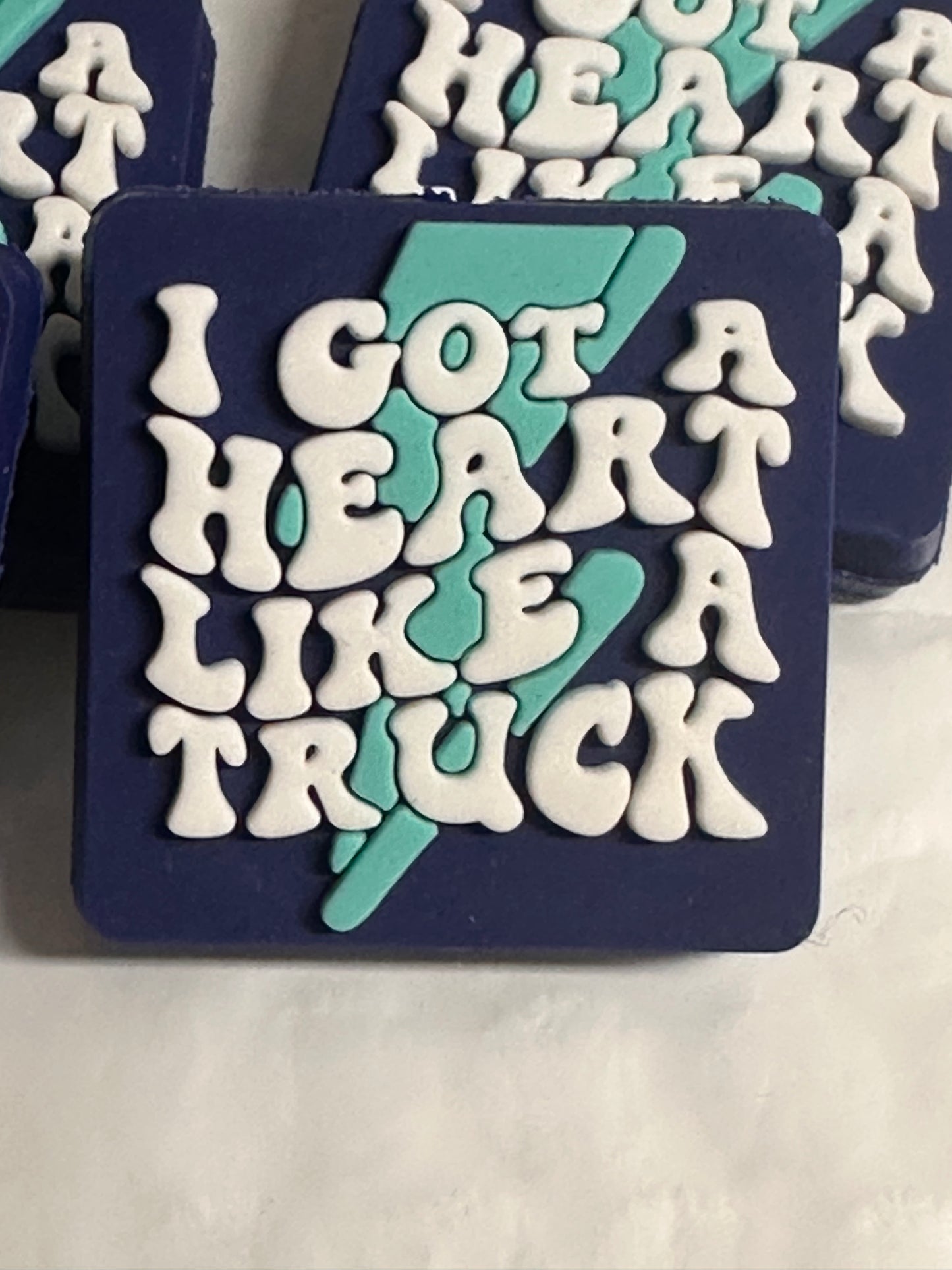 Heart like a truck focal bead/ Lainey Wilson focal bead