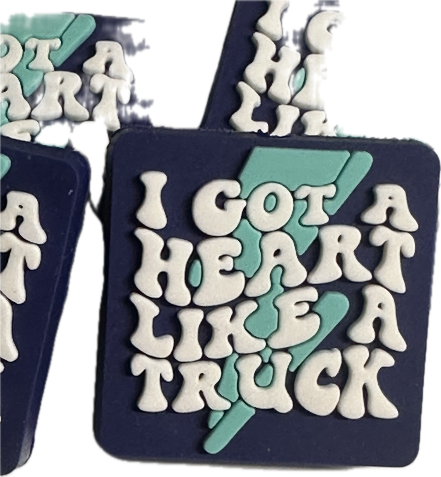 Heart like a truck focal bead/ Lainey Wilson focal bead