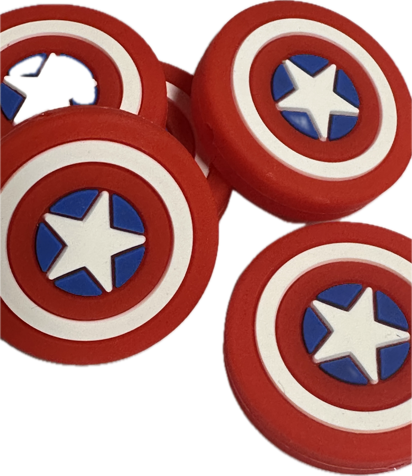 America circle Focal Bead/ Patriotic/ super star