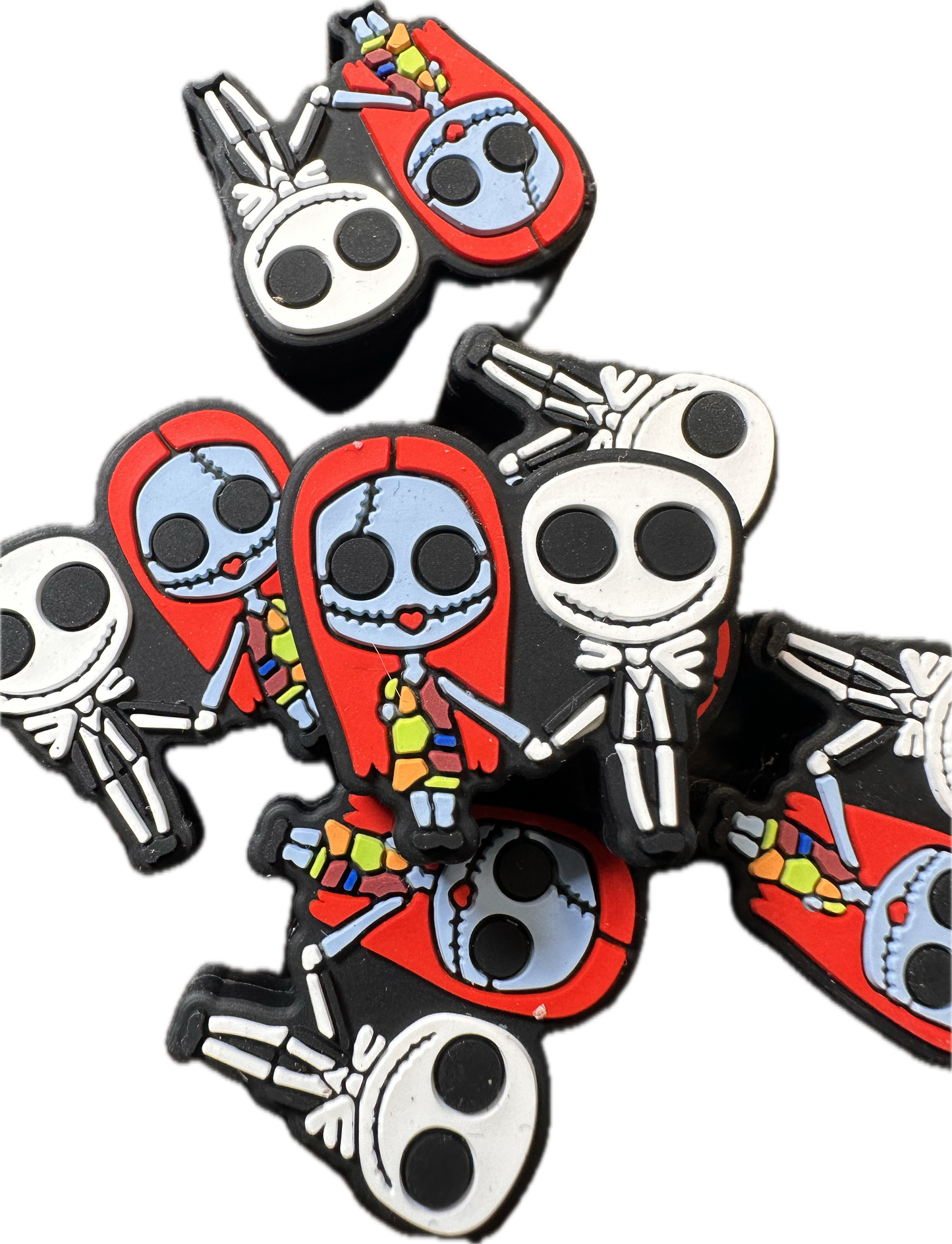 Scary couple / Focal Bead/ beadable pen/ Silicone bead/ keychain bead/horror/ #2