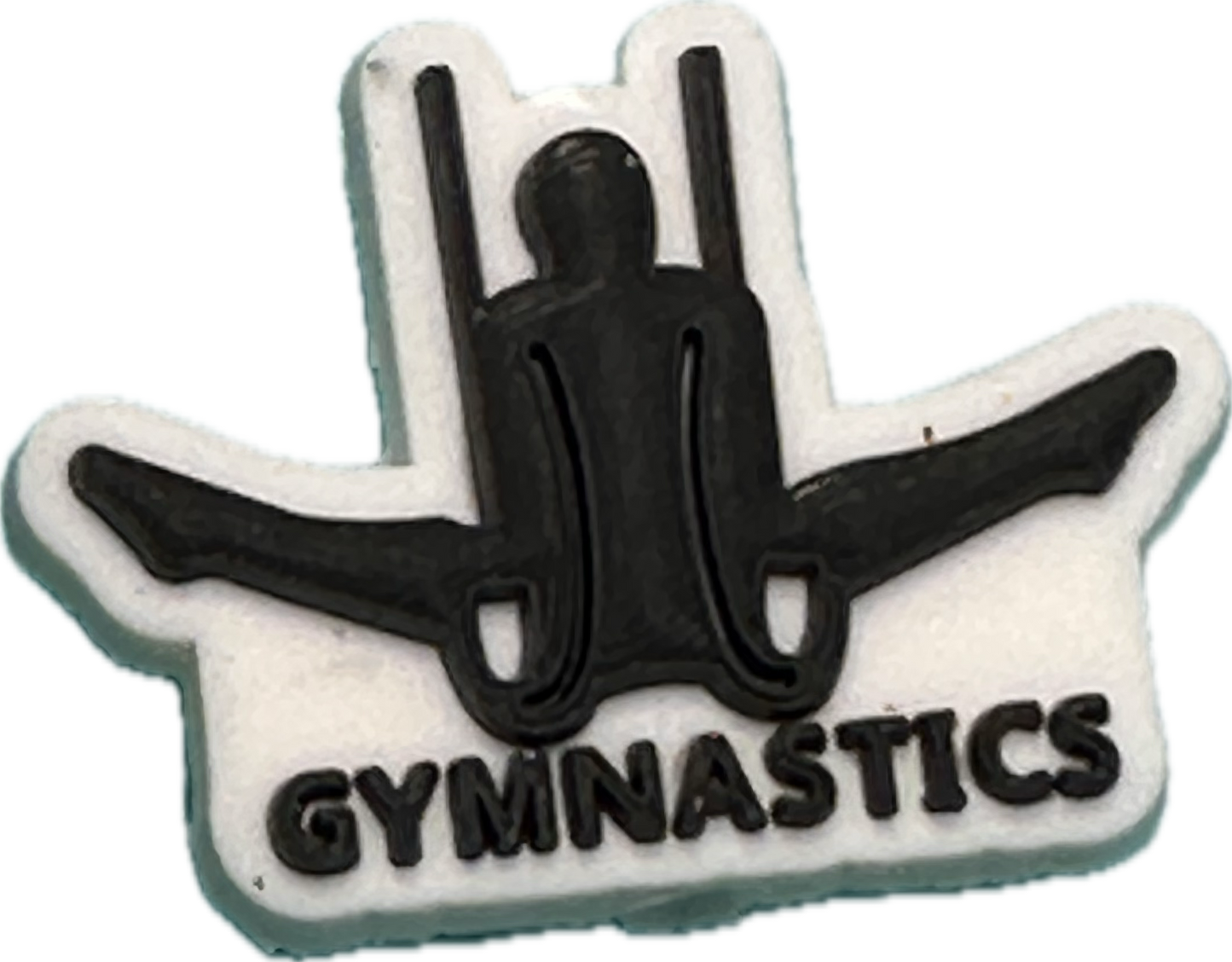 Gymnastics Focal Bead/ beadable pen/ Silicone bead/ keychain bead/ gymnasts #1
