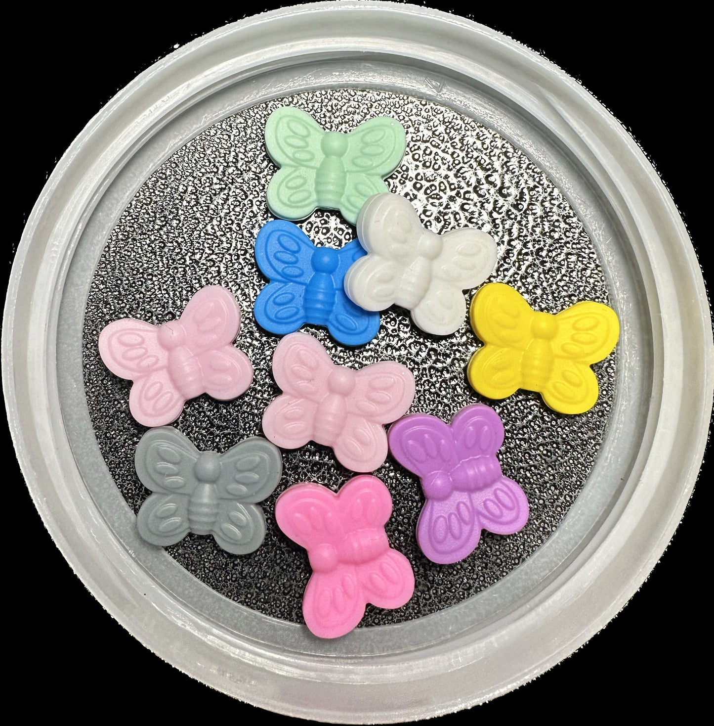 Butterfly / Focal Bead/ beadable pen/ Silicone bead/ keychain bead/ mariposa / in memory of