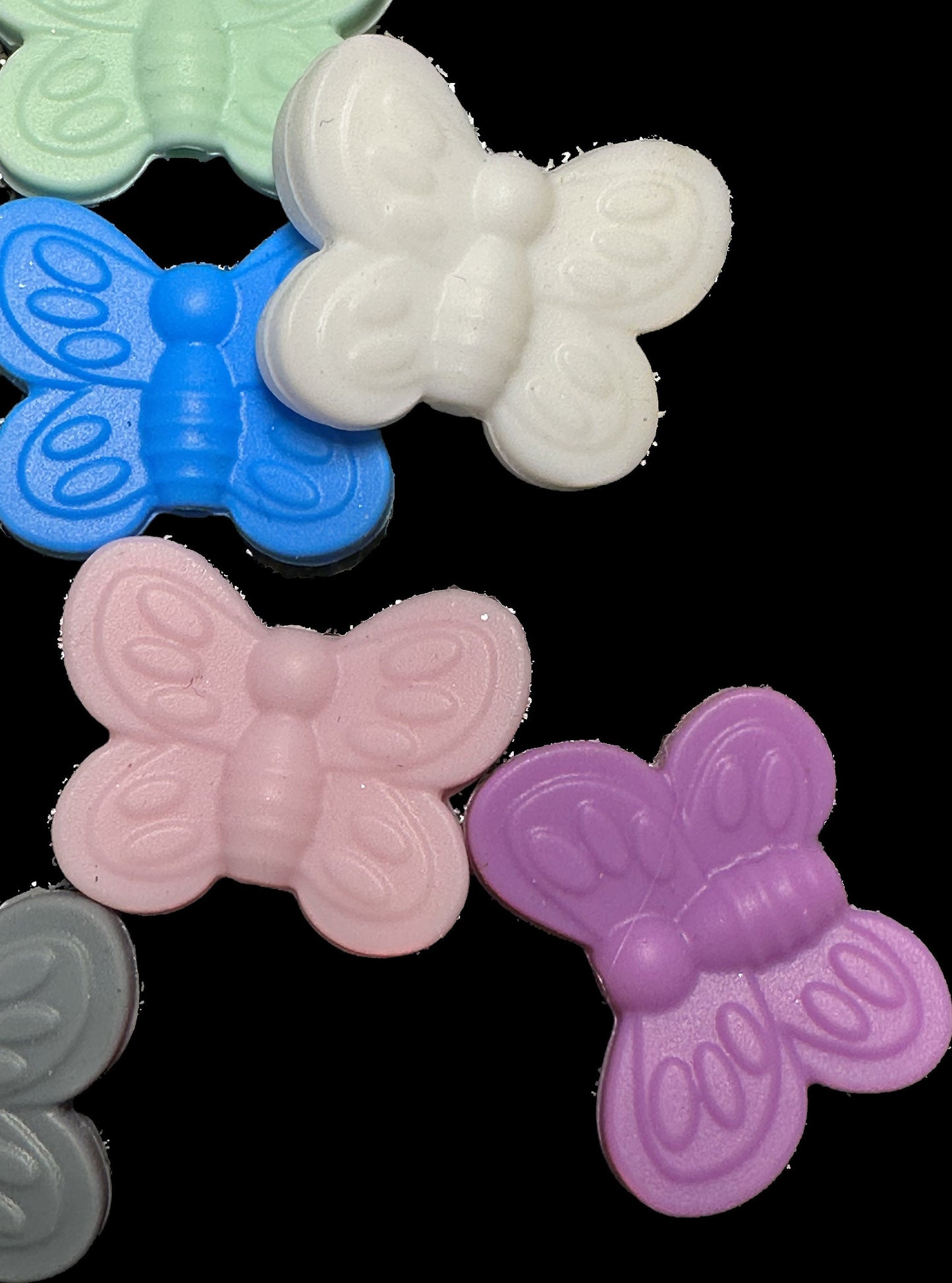 Butterfly / Focal Bead/ beadable pen/ Silicone bead/ keychain bead/ mariposa / in memory of