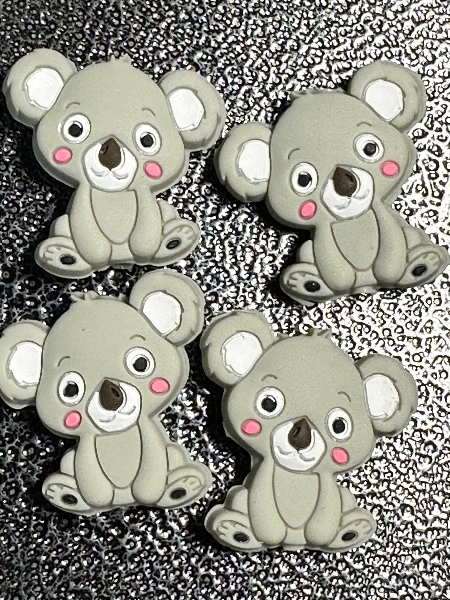 Koala bear / Focal Bead/ beadable pen/ Silicone bead/ keychain bead/ cute bear