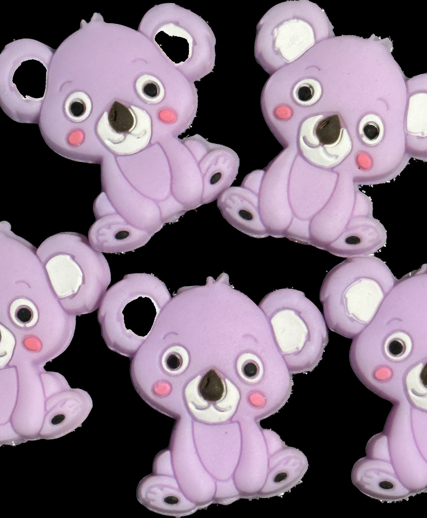 Koala bear / Focal Bead/ beadable pen/ Silicone bead/ keychain bead/ cute bear