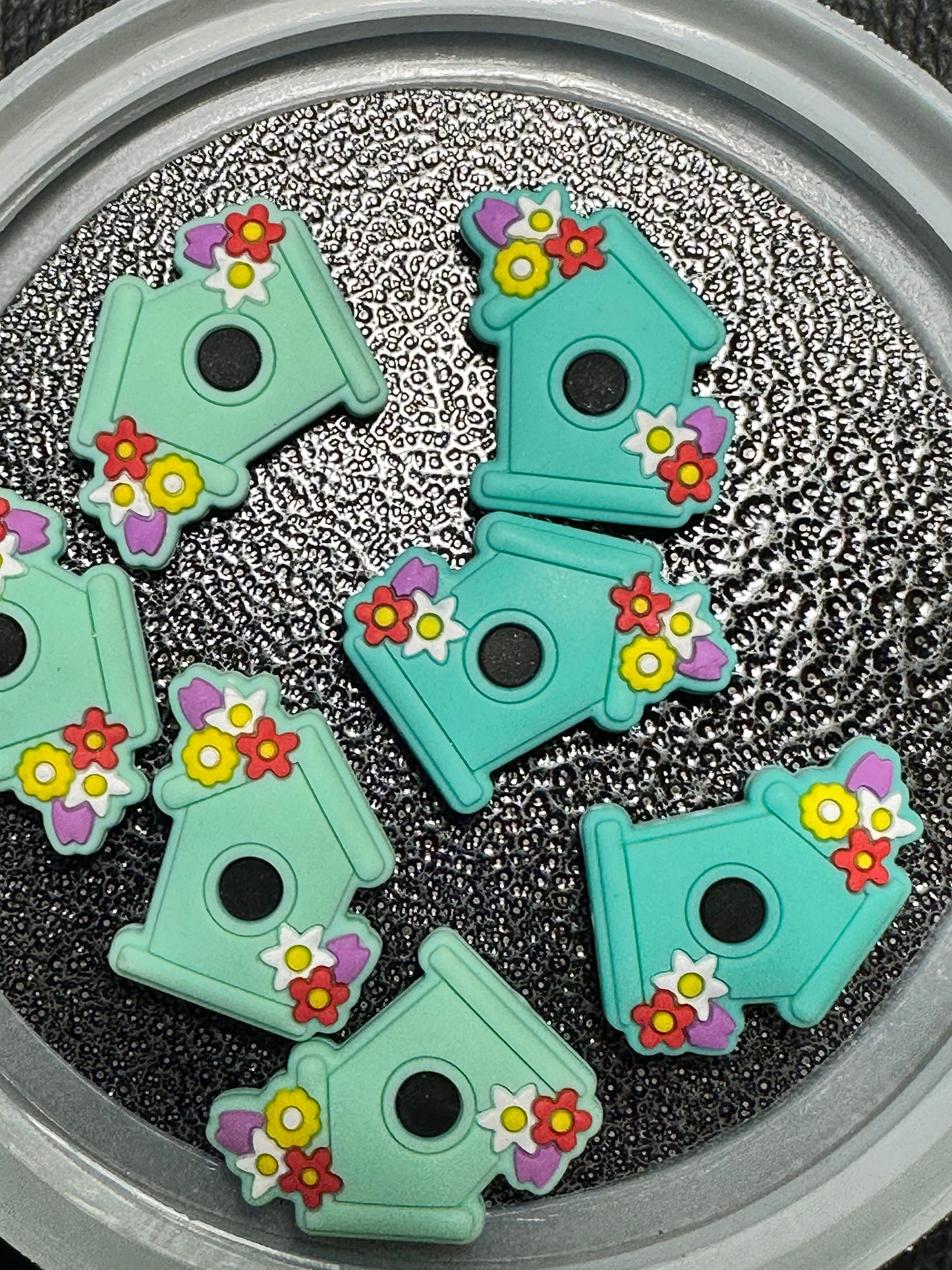 Bird house/ Butterfly/ flowers/ Focal Bead/ beadable pen/ Silicone bead/ keychain bead/ bird