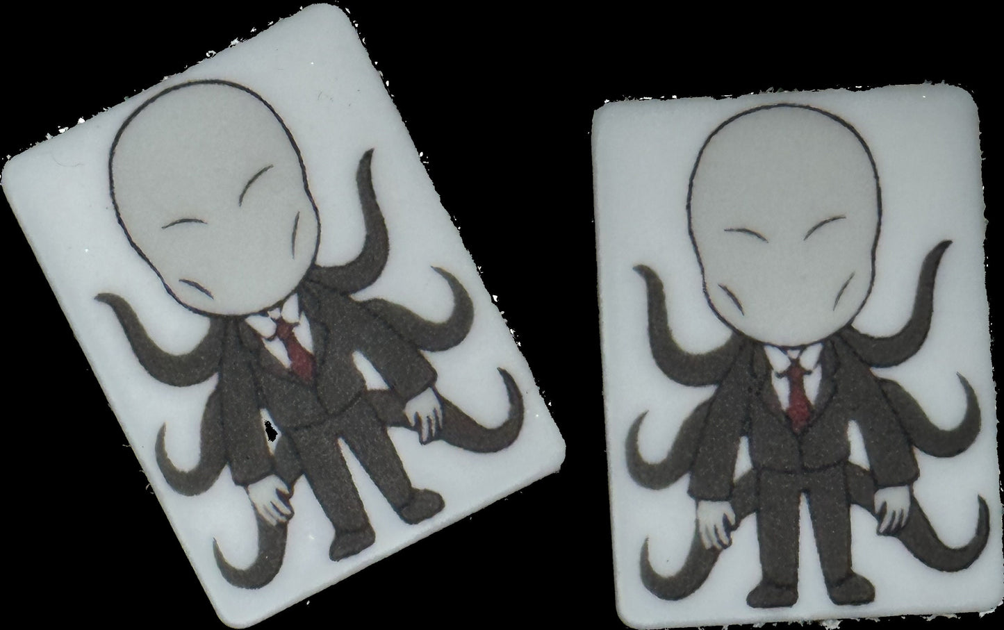 Character/ Focal Bead/ beadable pen/ Silicone bead/ keychain bead/ eight arm man/ horror