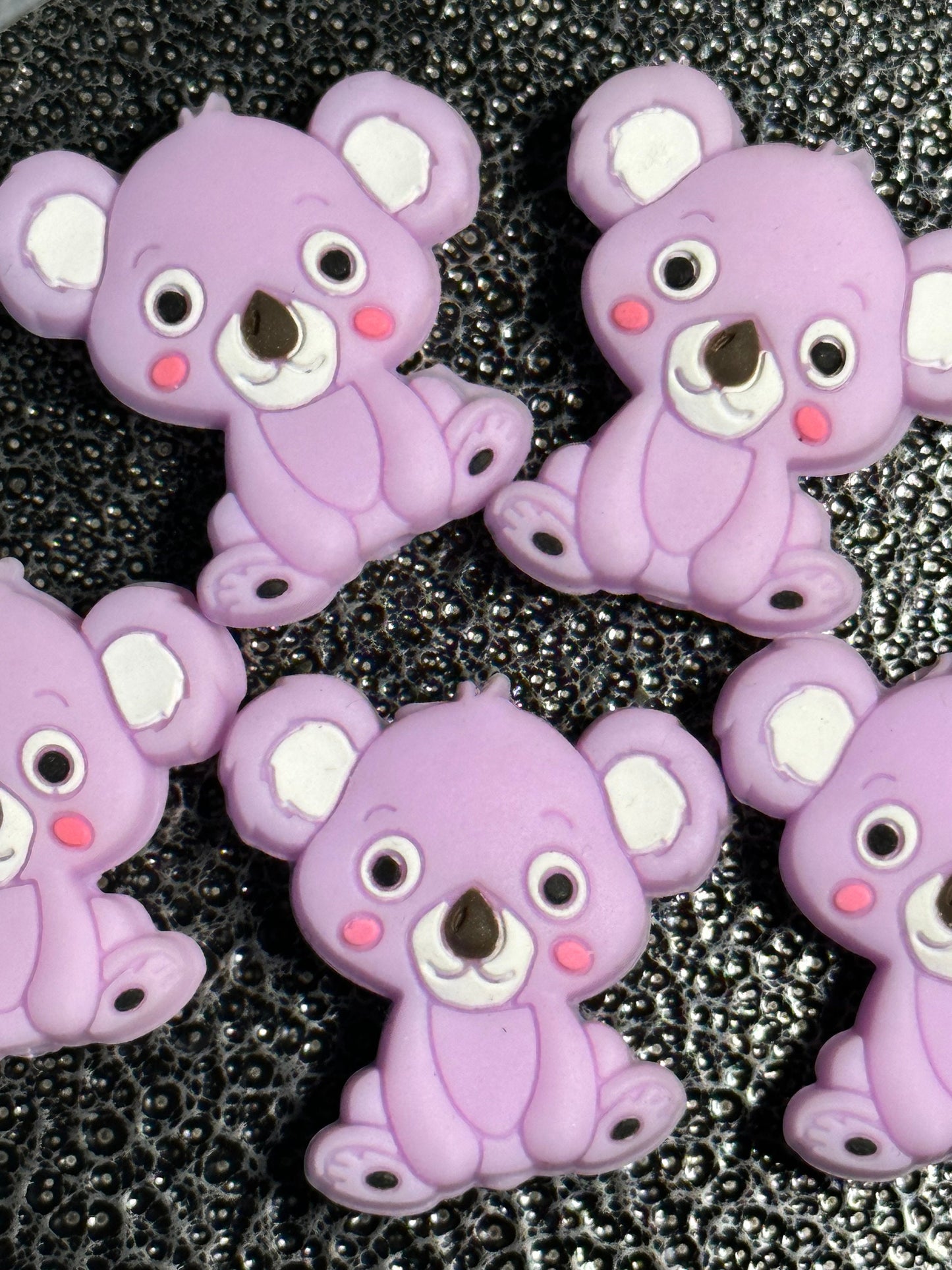 Koala bear / Focal Bead/ beadable pen/ Silicone bead/ keychain bead/ cute bear