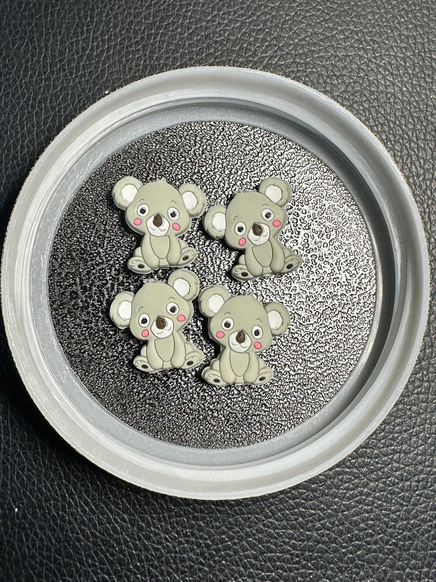 Koala bear / Focal Bead/ beadable pen/ Silicone bead/ keychain bead/ cute bear