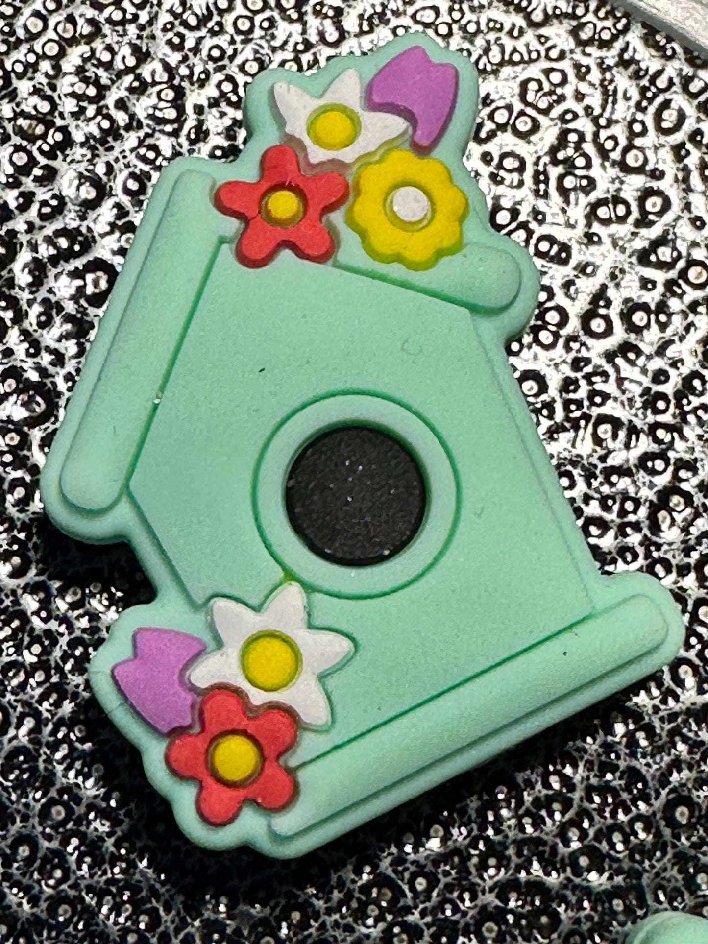 Bird house/ Butterfly/ flowers/ Focal Bead/ beadable pen/ Silicone bead/ keychain bead/ bird