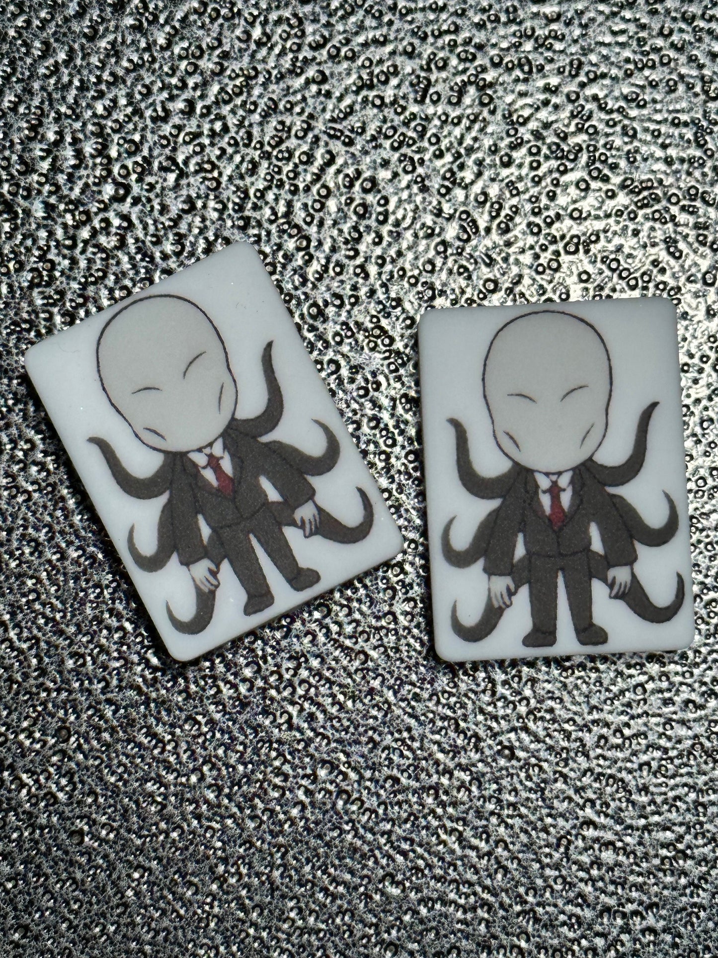 Character/ Focal Bead/ beadable pen/ Silicone bead/ keychain bead/ eight arm man/ horror