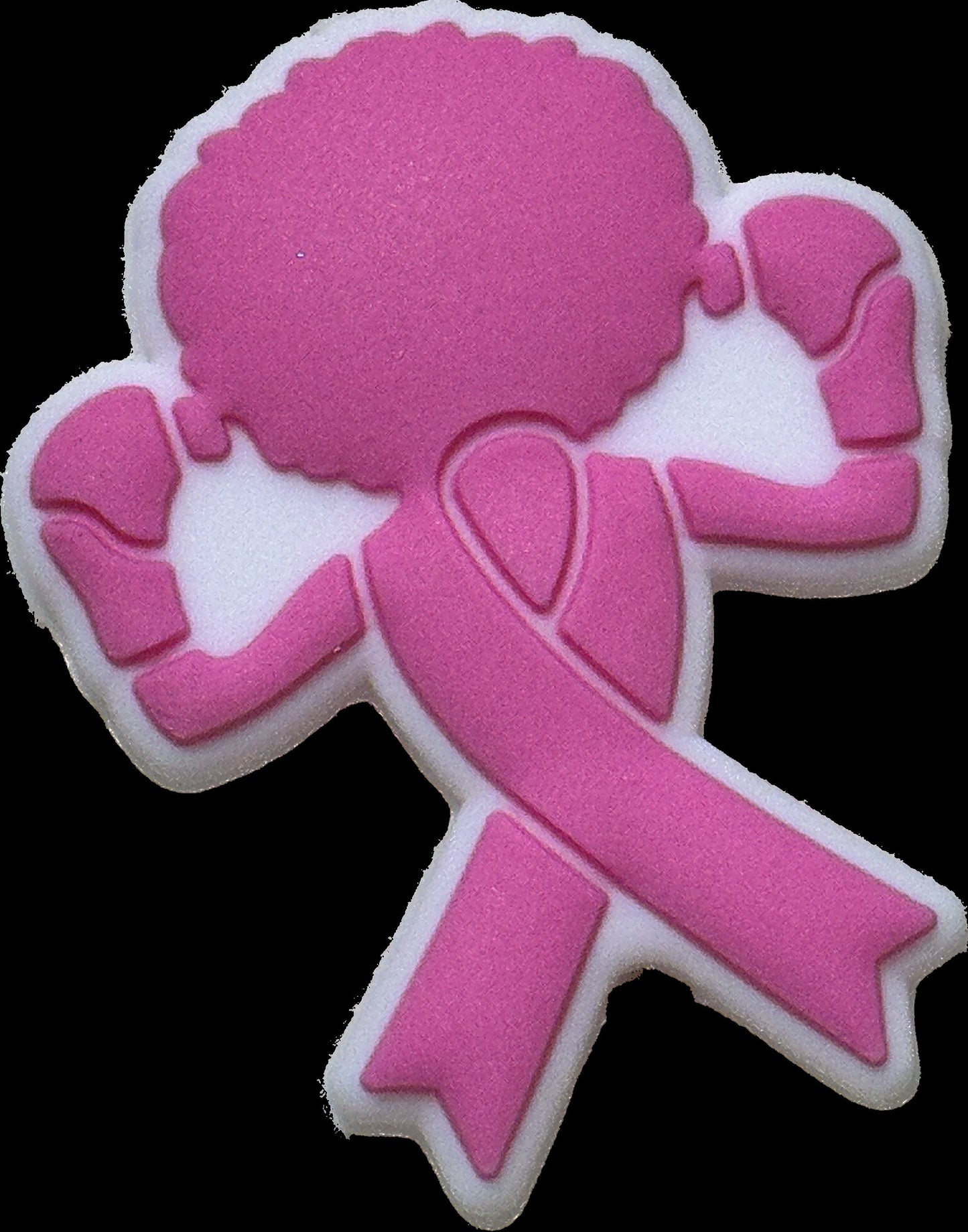 Beat Cancer / Focal Bead/ beadable pen/ Silicone bead/ keychain bead/ Pink ribbon/ breast cancer for men/ blue ribbon/ survivor