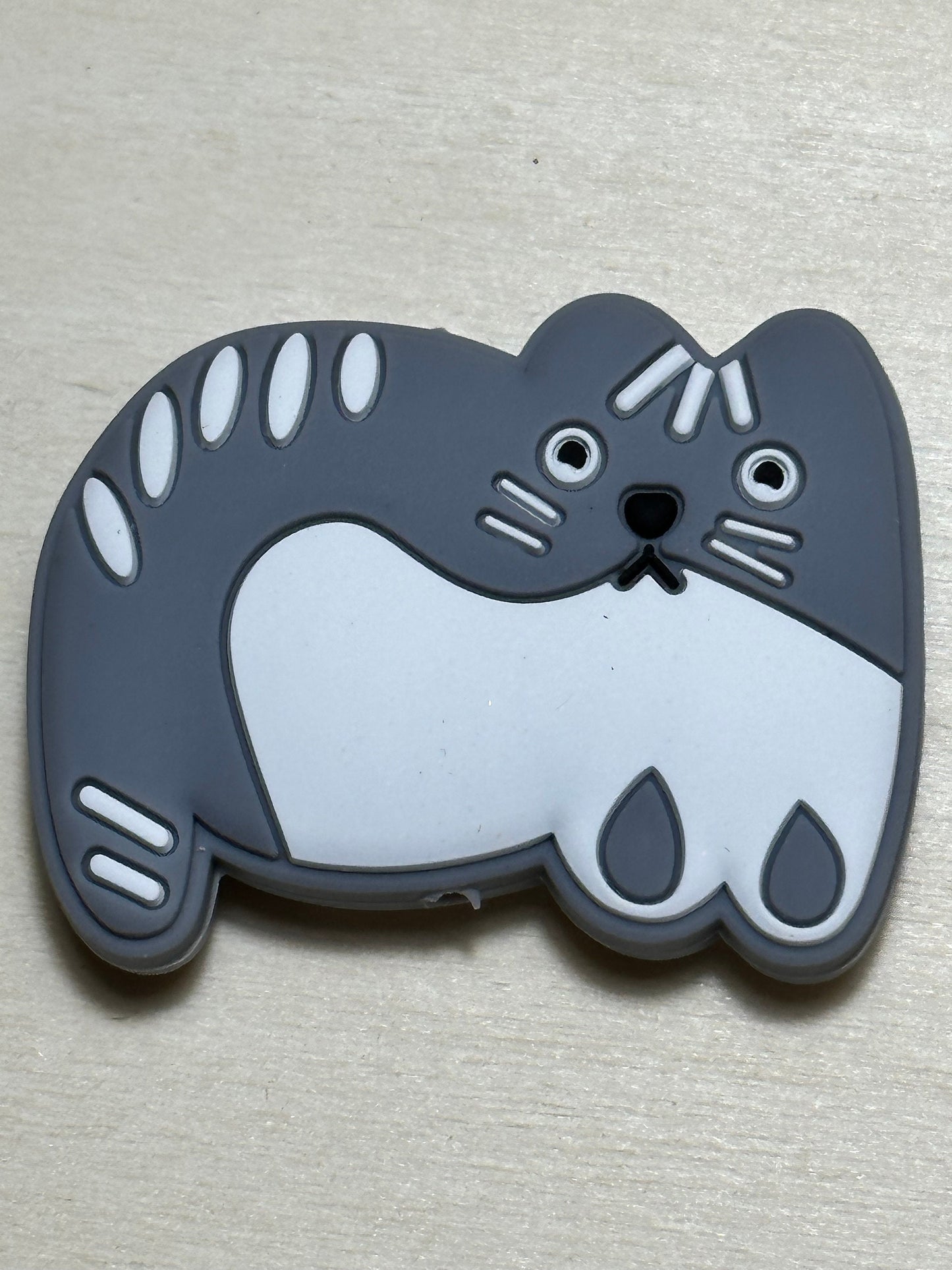 Cat/Focal Bead/ beadable pen/ Silicone bead/ keychain beads/ kitty cat