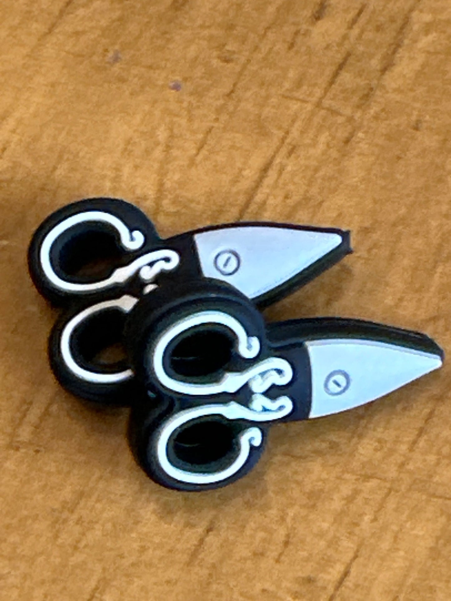 Scissors/ hair dresser/Focal Bead/ teacher / beadable pen/Silicone bead/ keychain bead/ l seamstress/ unique