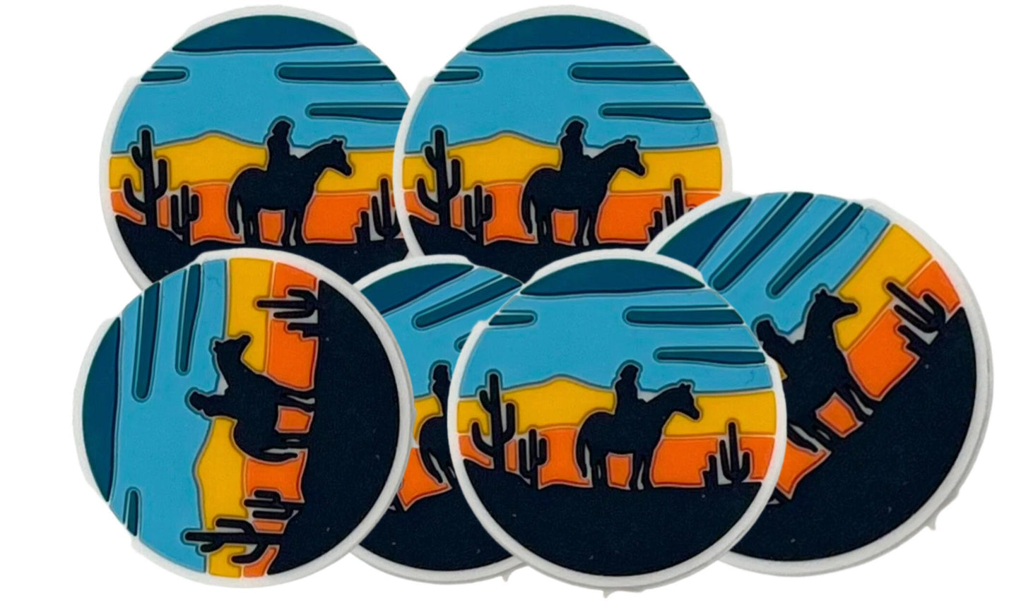 Horse/ Focal Bead/ beadable pen/ Silicone bead/ keychain bead/horseback