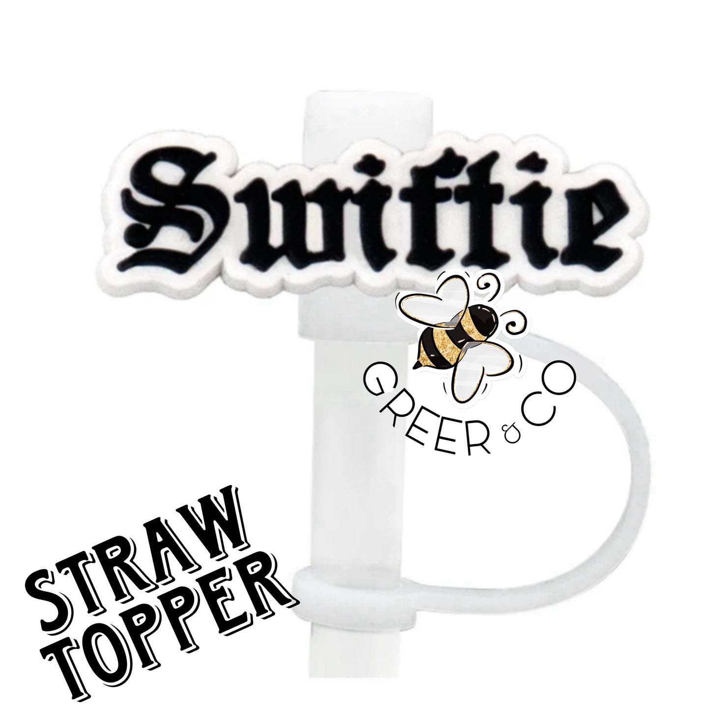 Taylor Swift Straw Cap Cover/ Reusable/ Tumbler/ Stan Cup Accessories/ TS/Swiftie/ 10mm/ Straw Topper/ fits 30&40oz Stanley cups