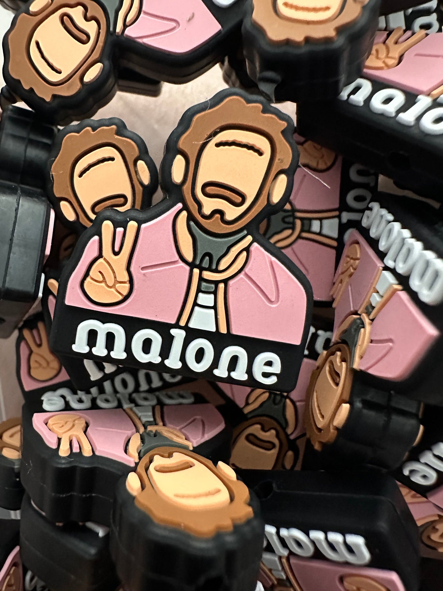 Postie Post Malone focal bead/ Rap music/ music singer/ Bling Pens/ Pen beading / tattoo