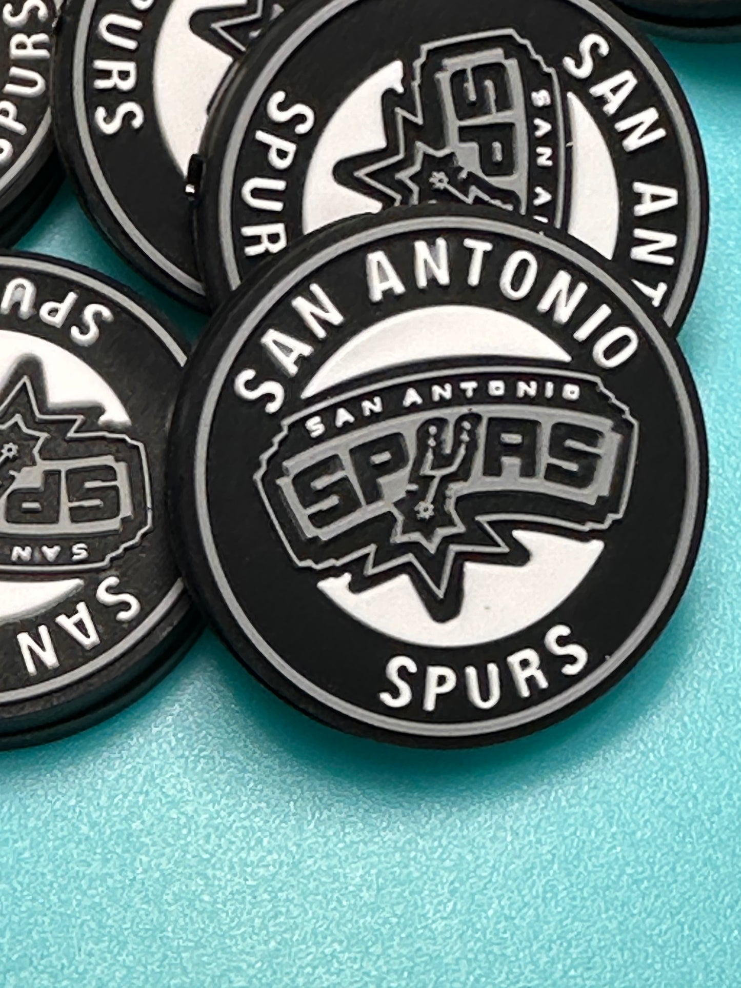 San Antonio Spurs focal bead #2