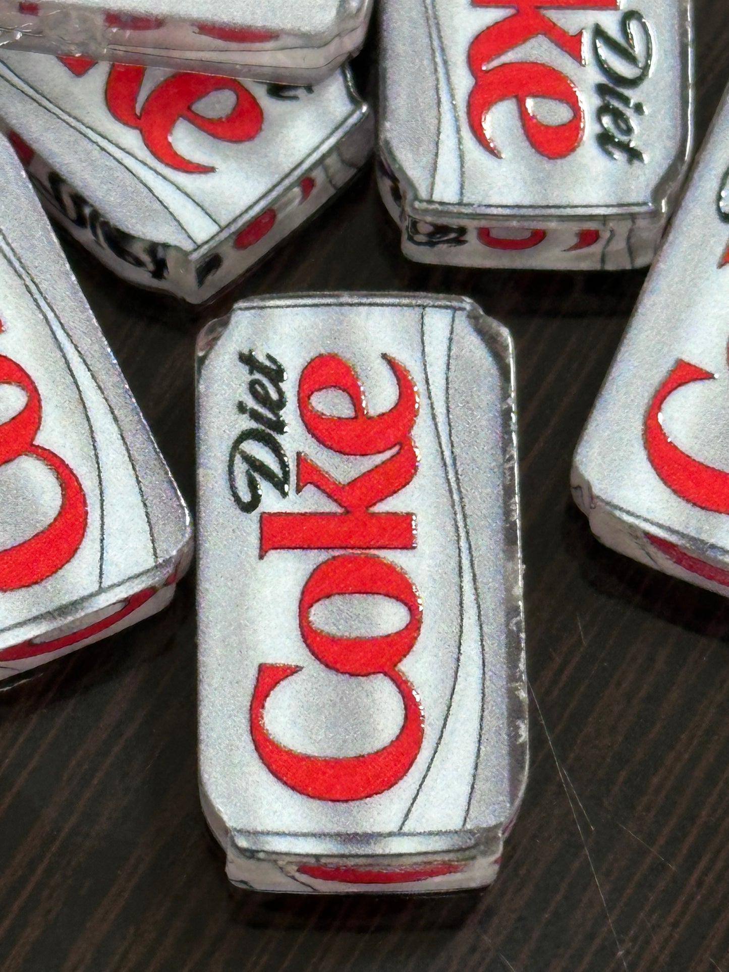 Favorite soda acrylic focal bead- set of 2/ focal bead/ pen beading / keychain bead/