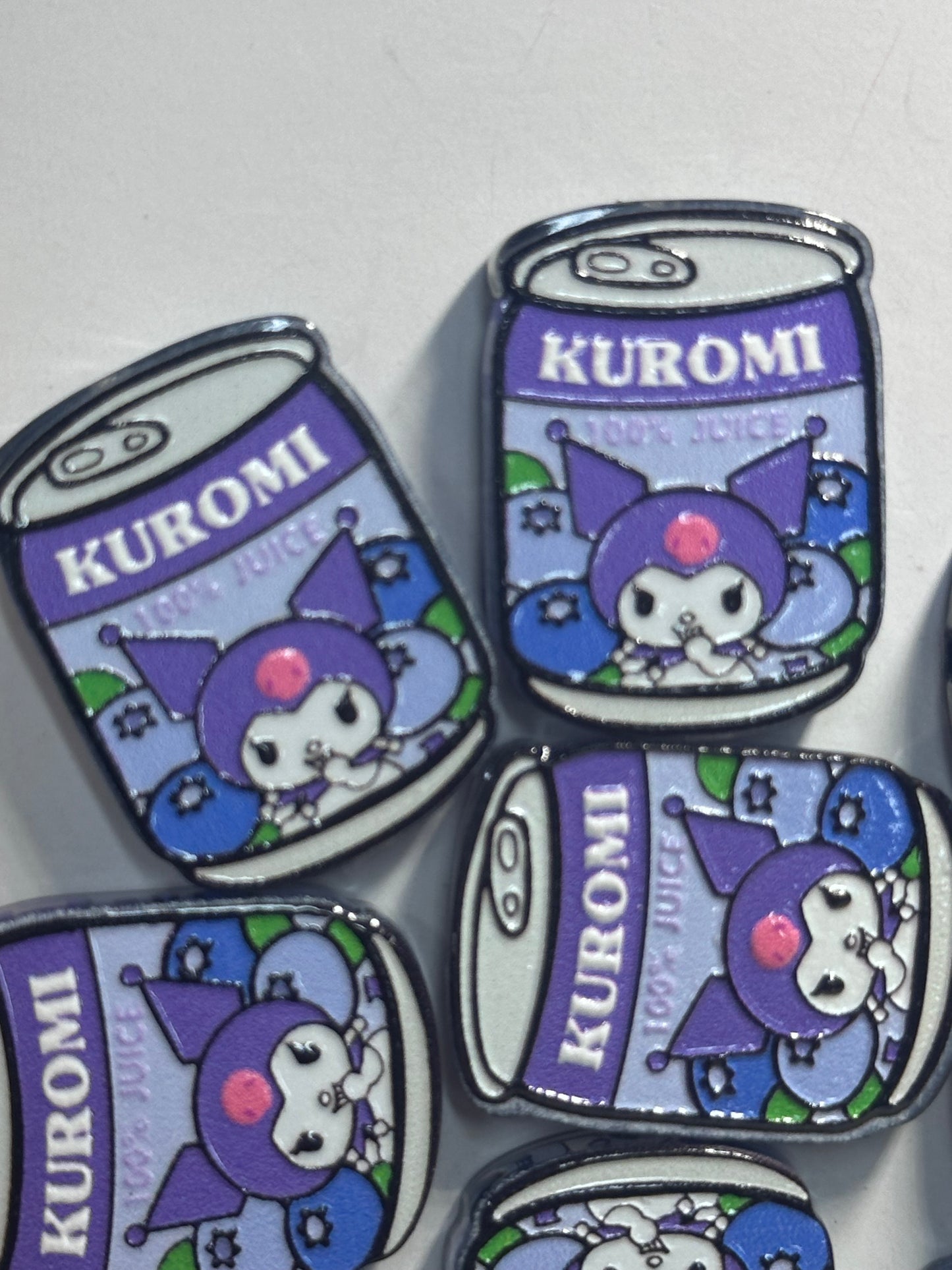 Kuku Juice acrylic focal bead- set of 2/ focal bead/ pen beading / keychain bead/