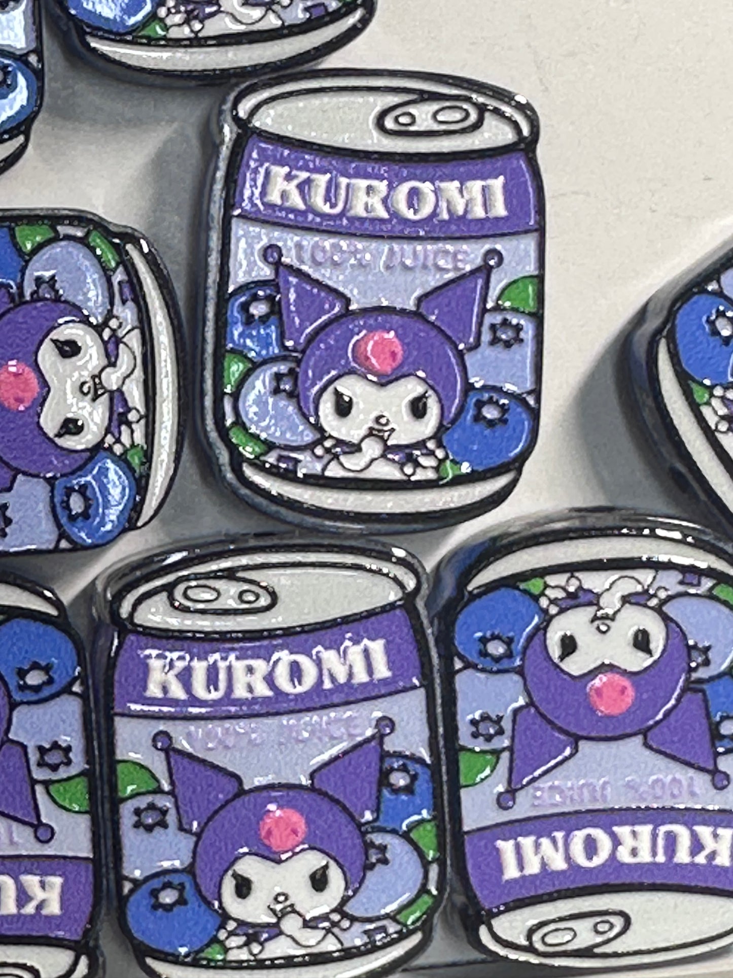 Kuku Juice acrylic focal bead- set of 2/ focal bead/ pen beading / keychain bead/