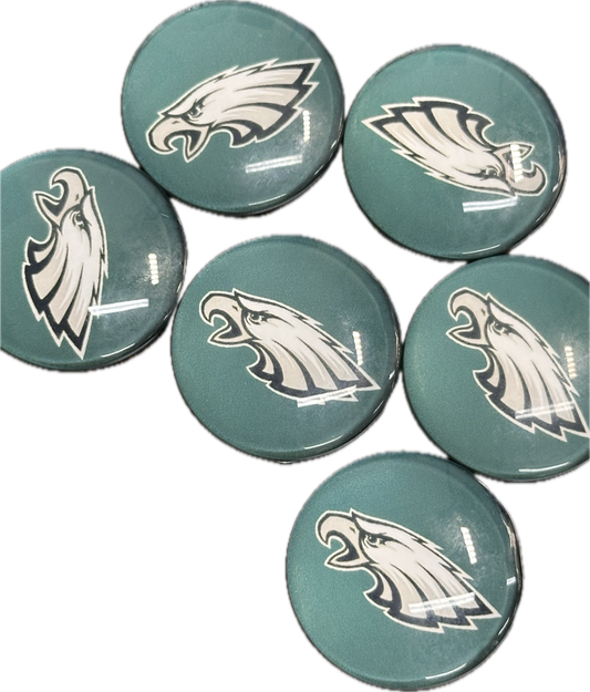 Sports Cabochon acrylic charms/ perfect for glueing on your DIY, charm bracelets, necklaces, bag charms, magnets, and so much more