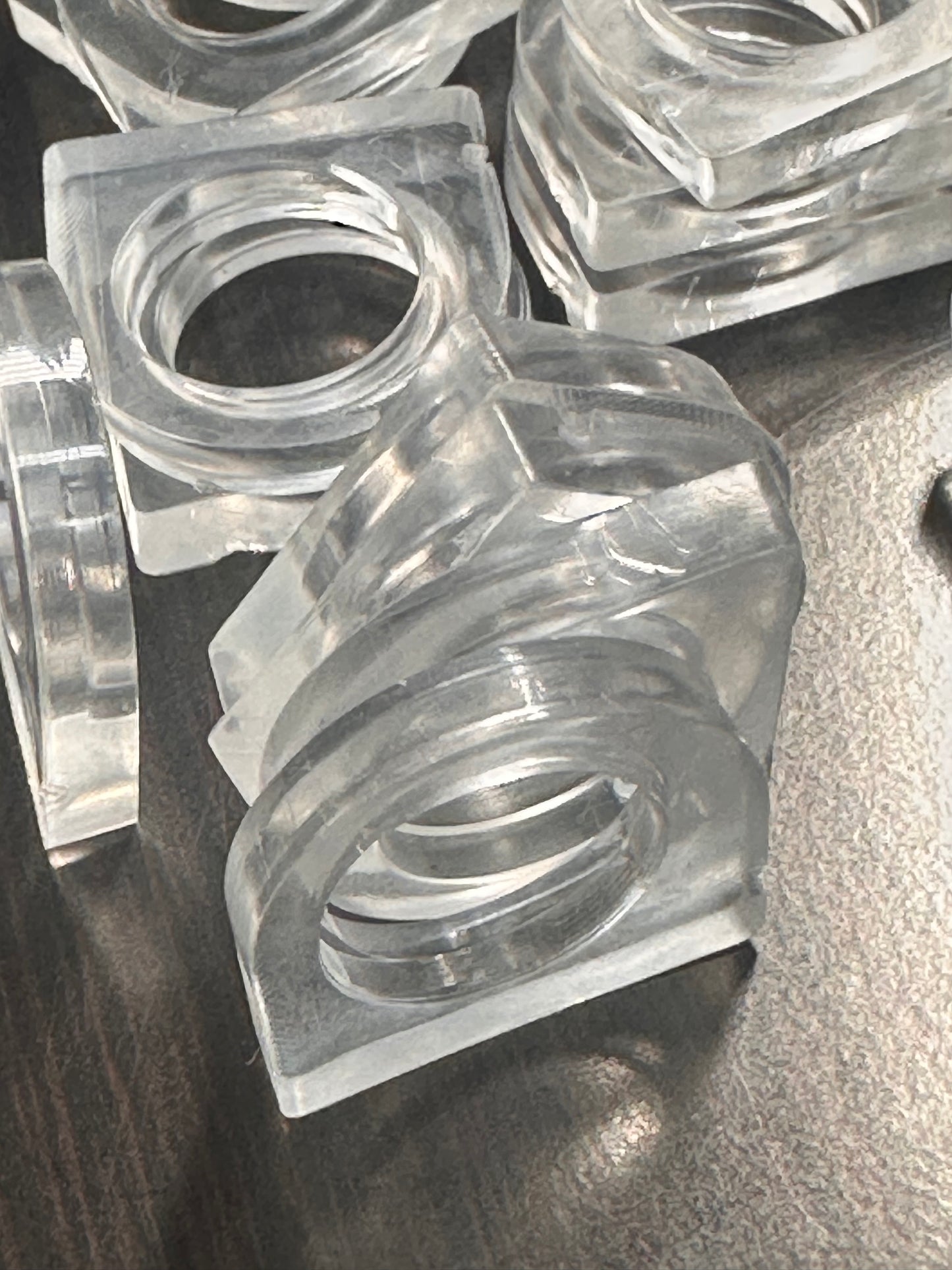 Heart balloon with bear acrylic pieces/ badge reel/ keychain/ planar