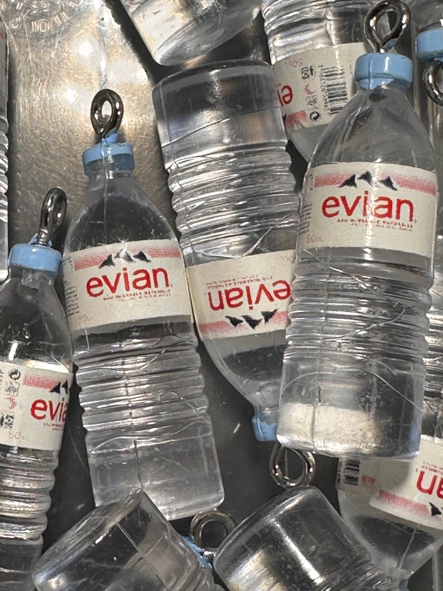 Mini Bottle Charms – Resin Drink Beads for Keychains, Jewelry & DIY Crafts/ water bottle
