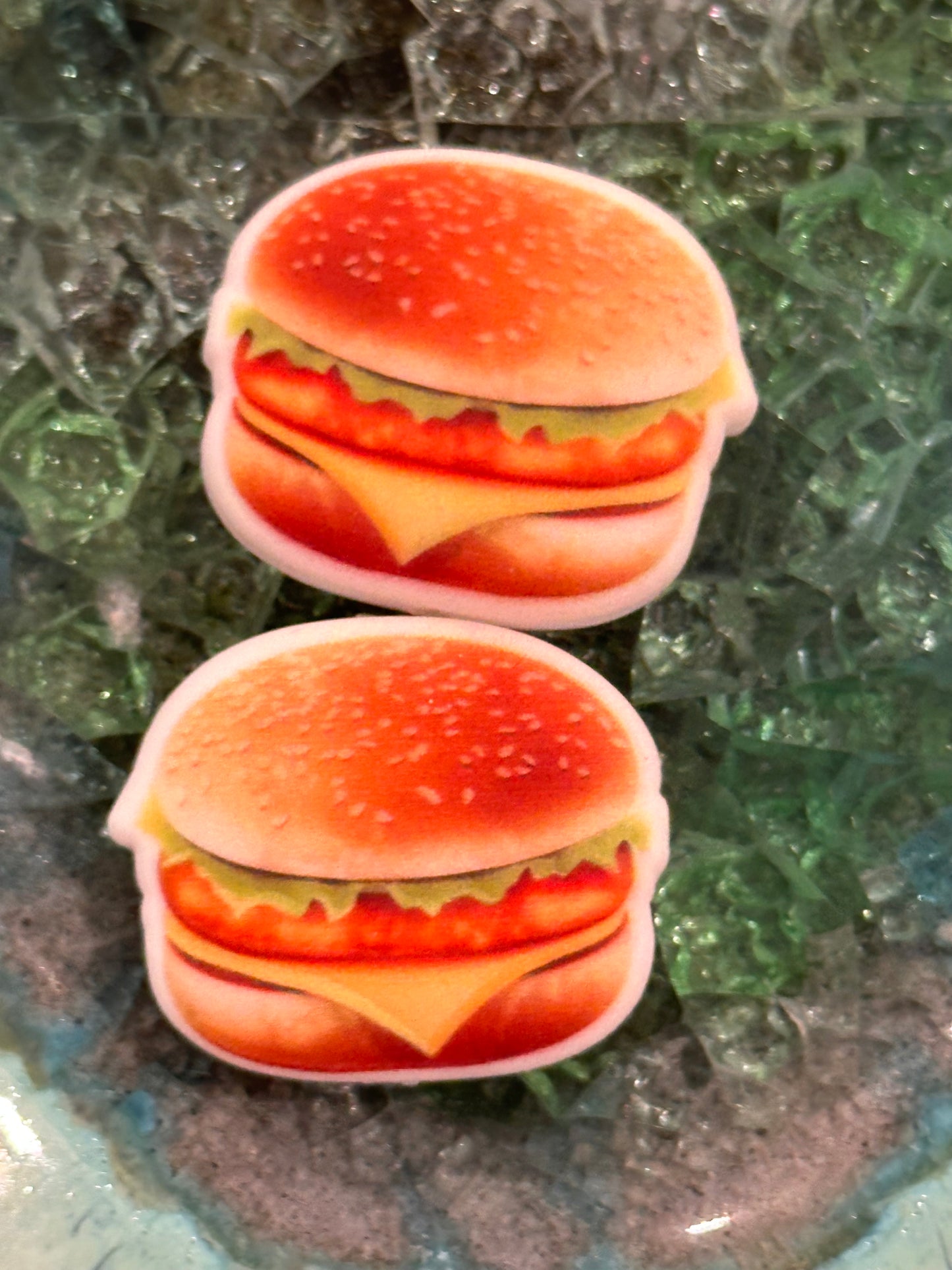 Hamburger Focal Bead