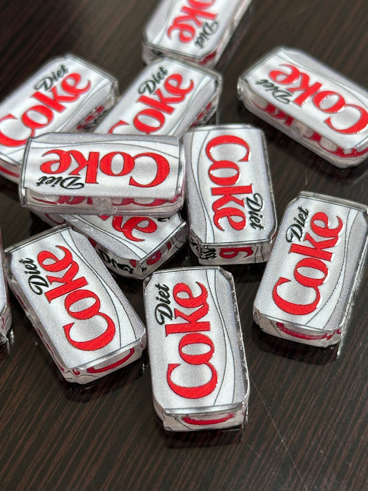 Favorite soda acrylic focal bead- set of 2/ focal bead/ pen beading / keychain bead/