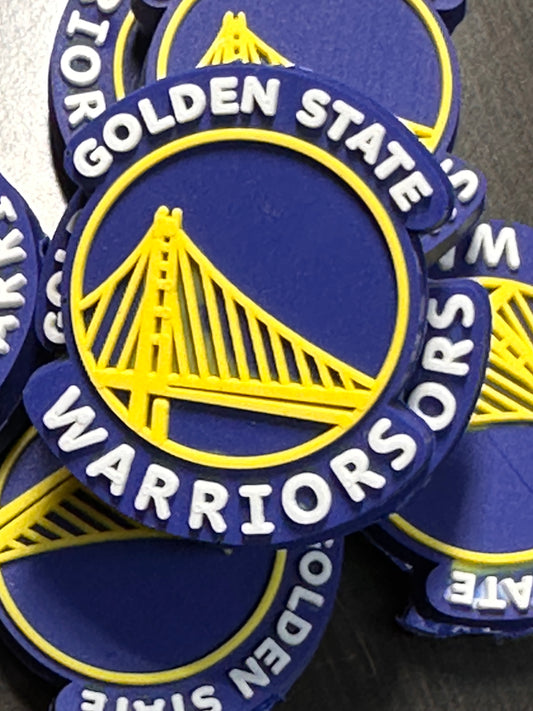 Golden State Warriors focal bead / basketball #1
