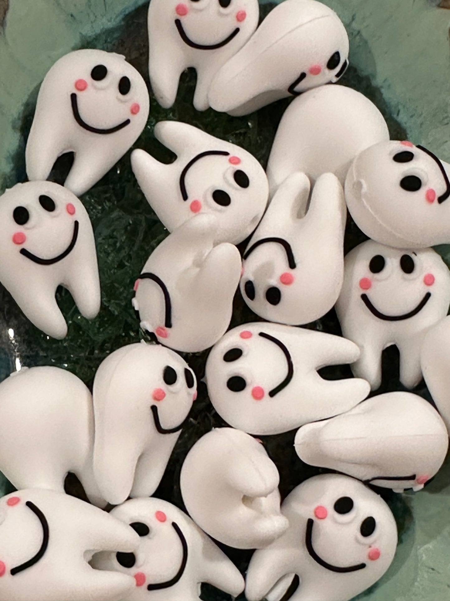 3D tooth Focal Bead / teeth / dental hygienist/ dentist / silicone