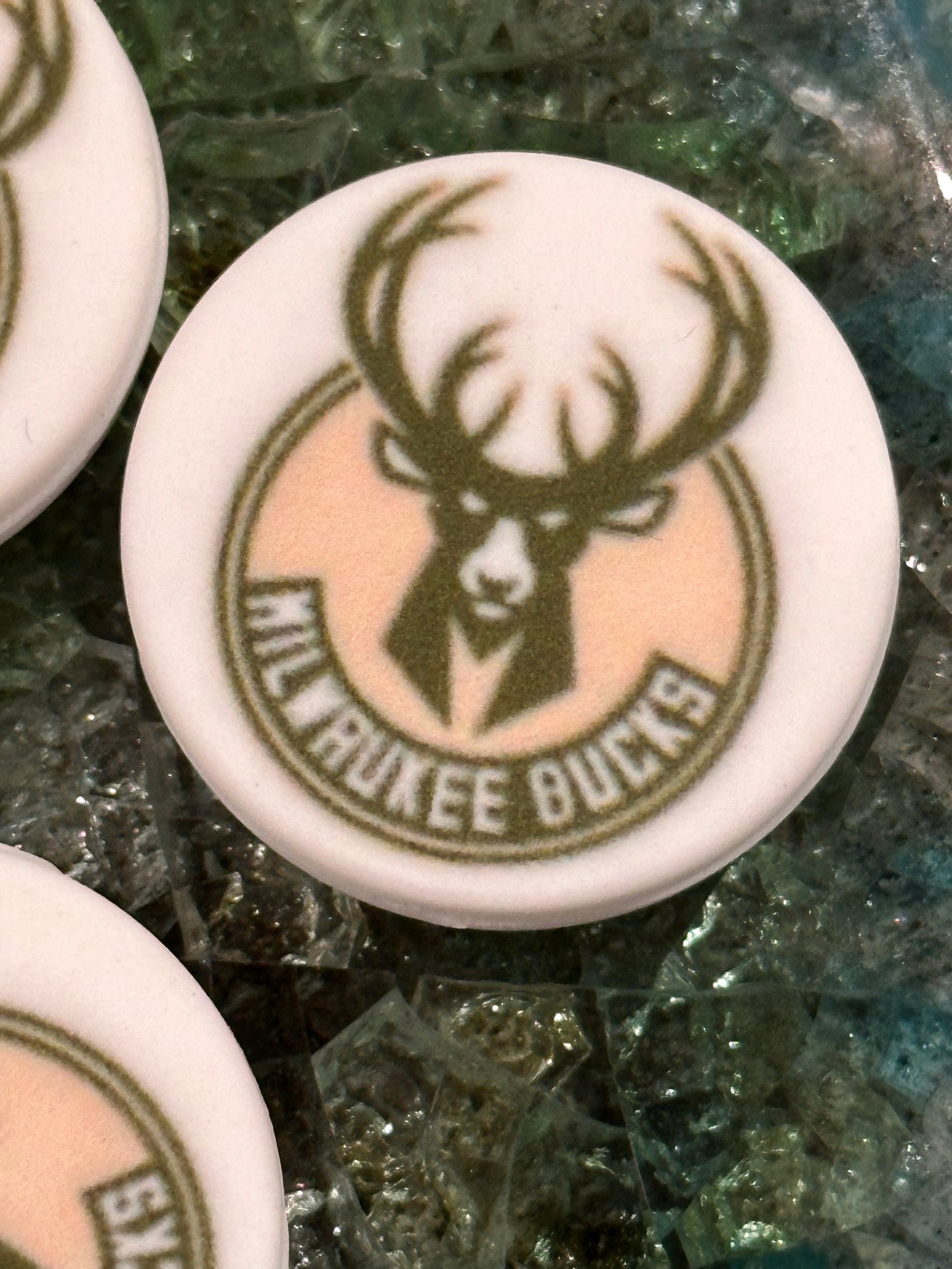 Milwaukee Bucks focal bead