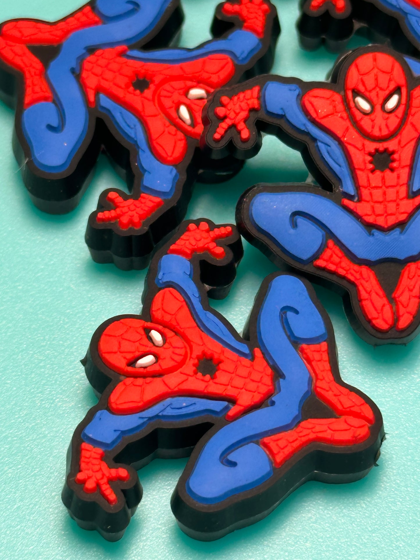 Spider silicone focal bead