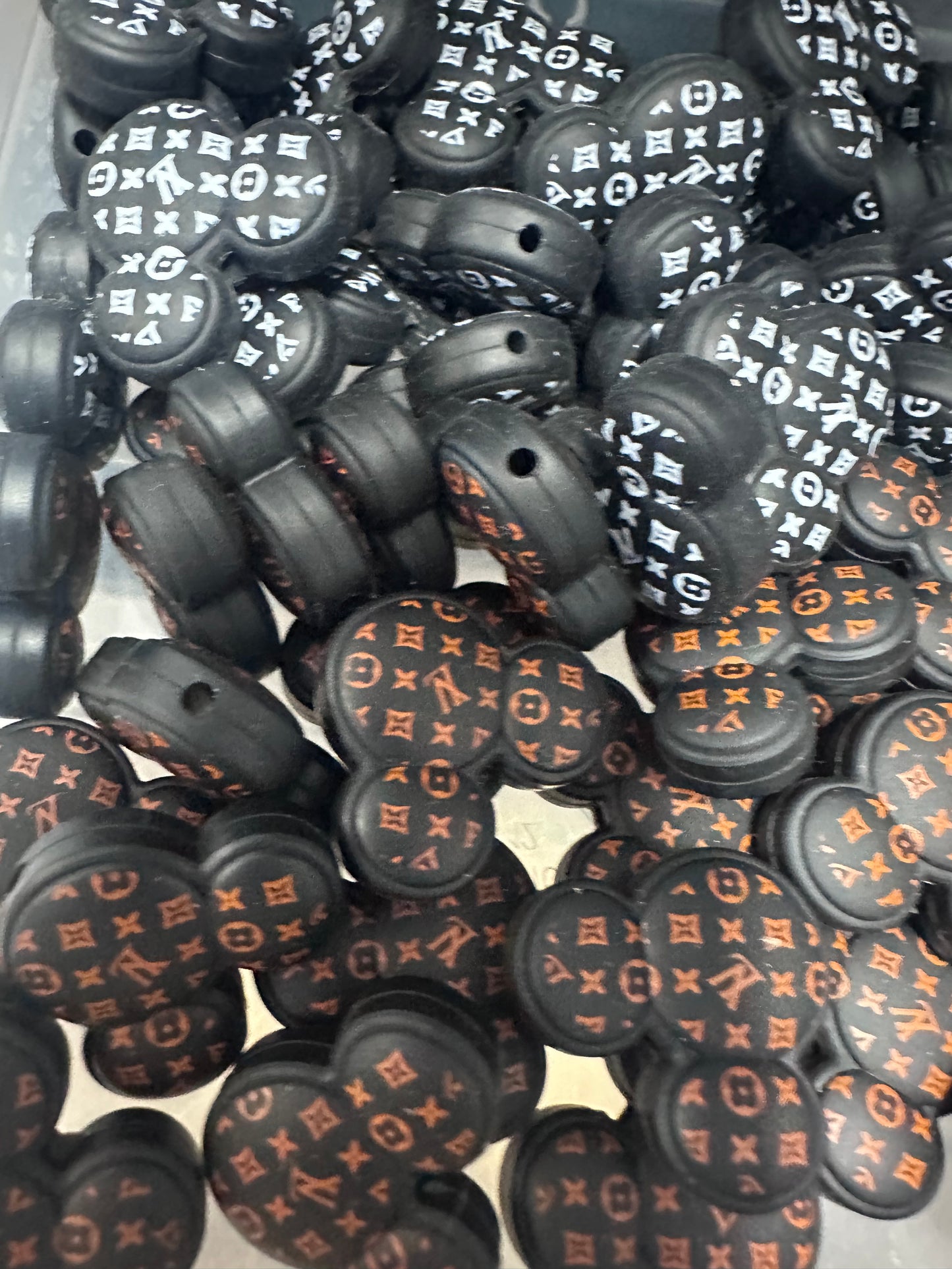 Fancy handbag silicone focal bead-/ focal bead/ pen beading / keychain bead/