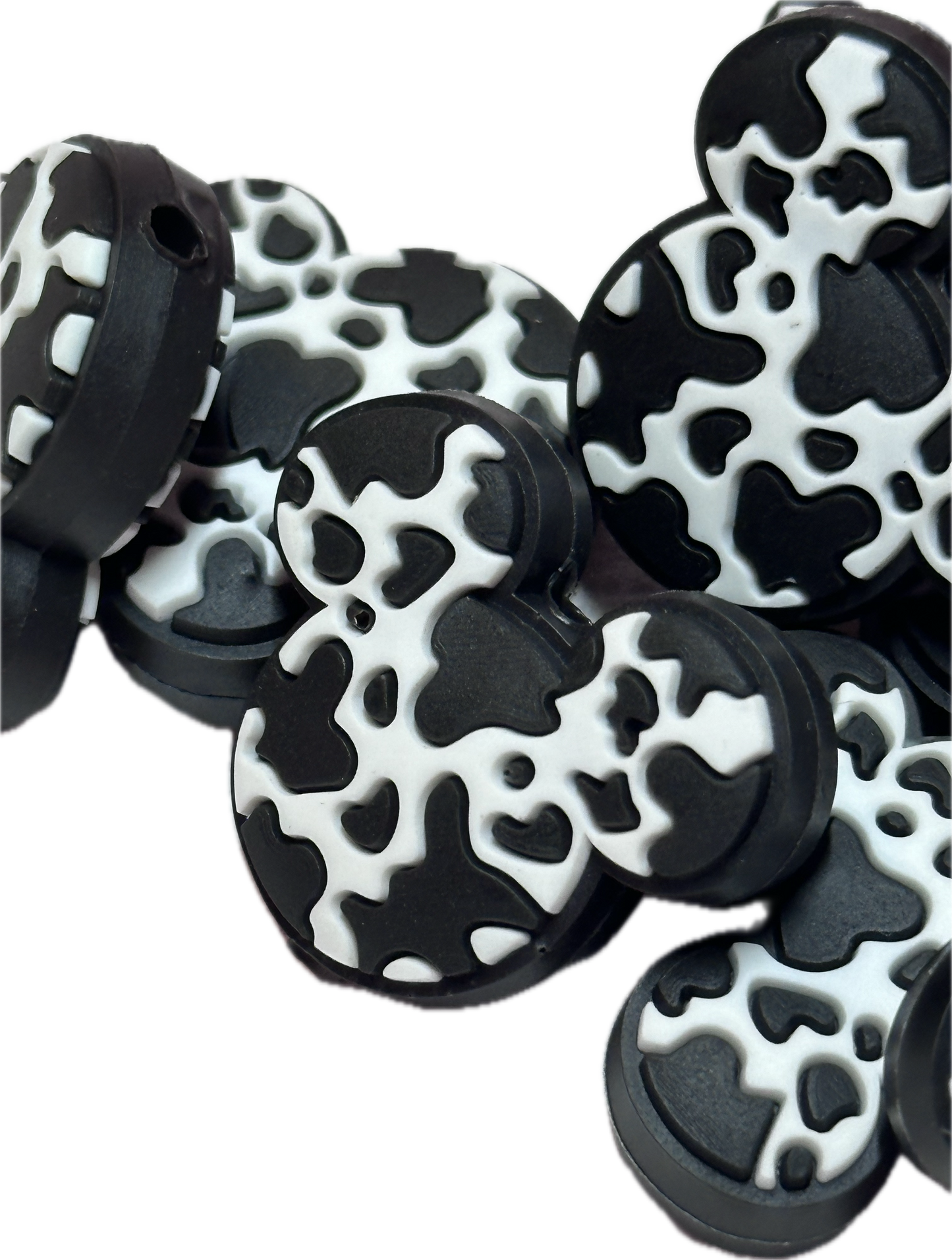 Favorite focal bead /  cow spots /