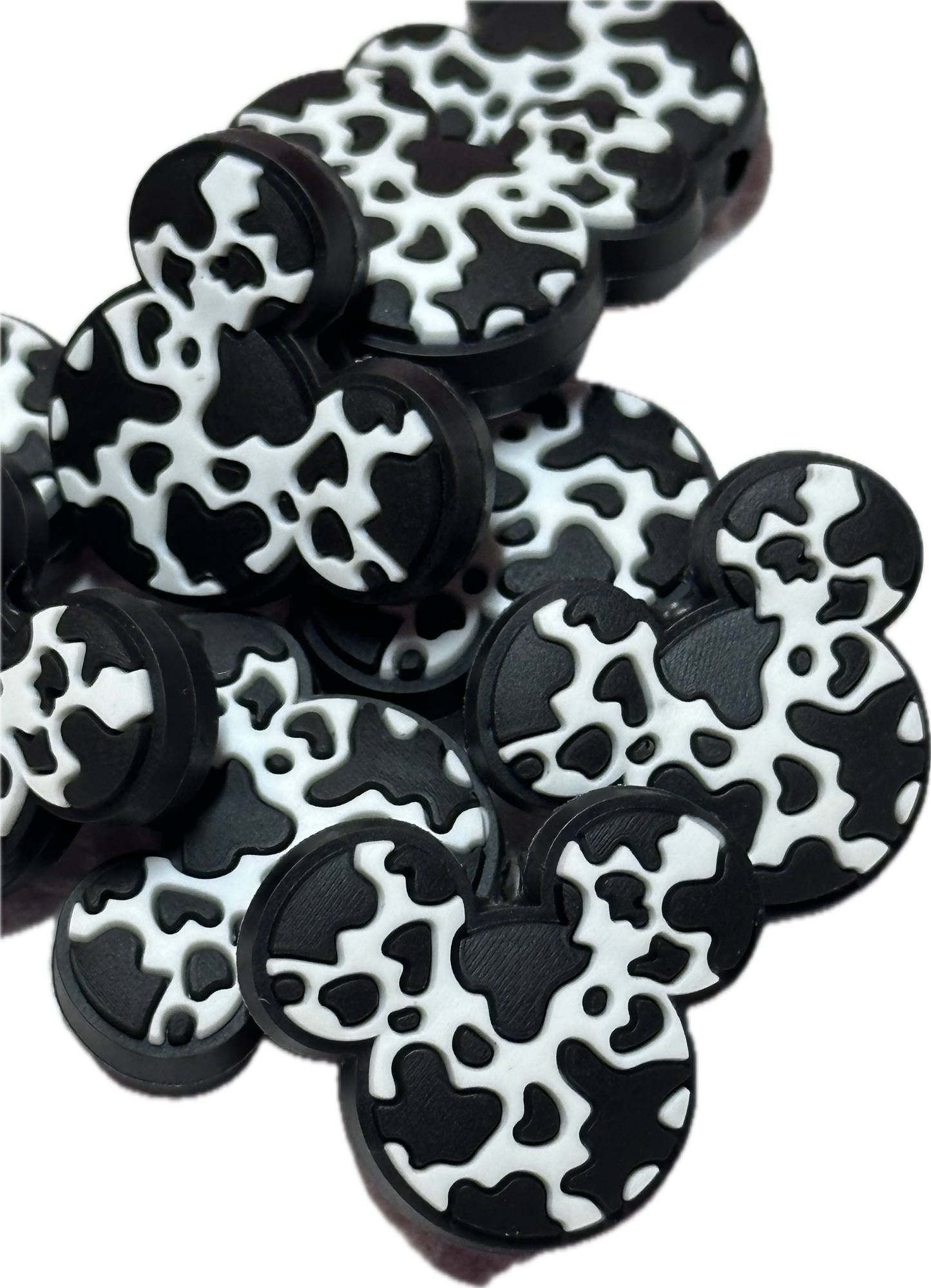 Favorite focal bead /  cow spots /