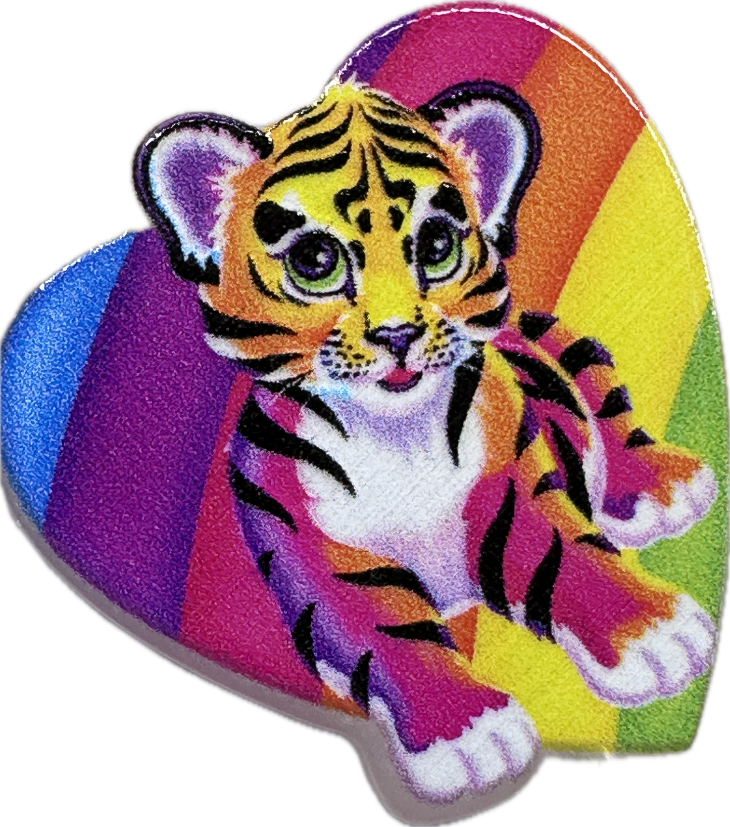 Tiger acrylic focal bead- set of 2/ focal bead/ pen beading / keychain bead/LF