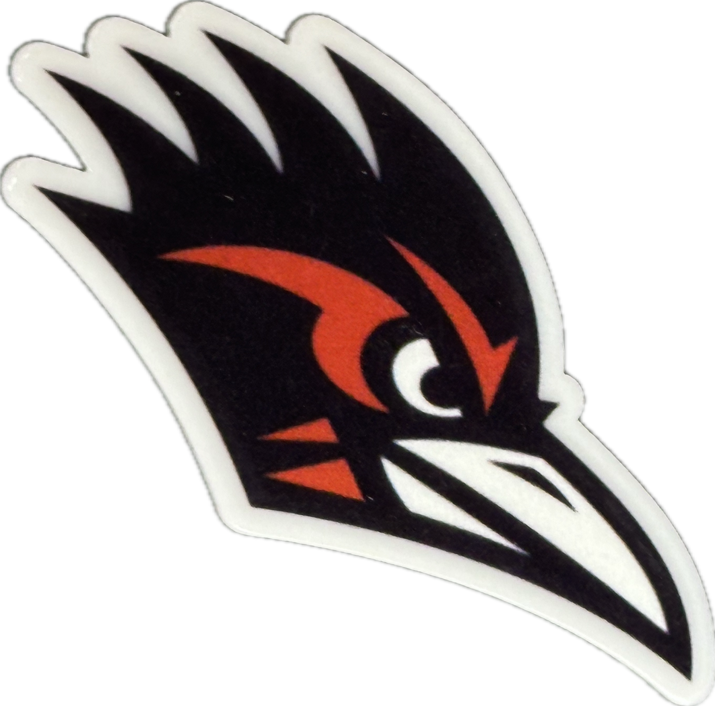 Cardinals -set of two (2) Badge Reel acrylic pieces/ cute print/ badge reel/ DIY keychain/ football planars