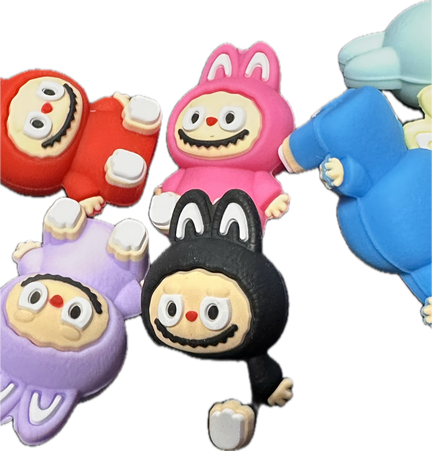 3D LaBubu focal bead/ silicone bead for pen beading/monster