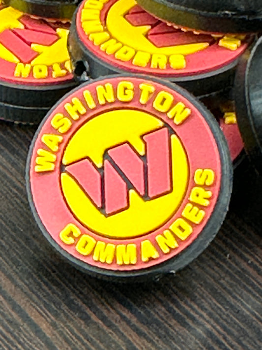 Washington Commanders focal bead / football / Washington redskins