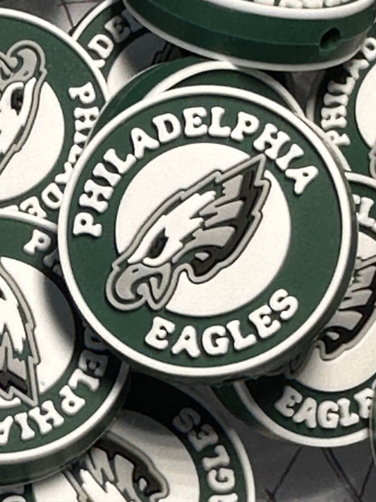 Eagles focal bead/DIY beadable pens/ keychains/ pencils/